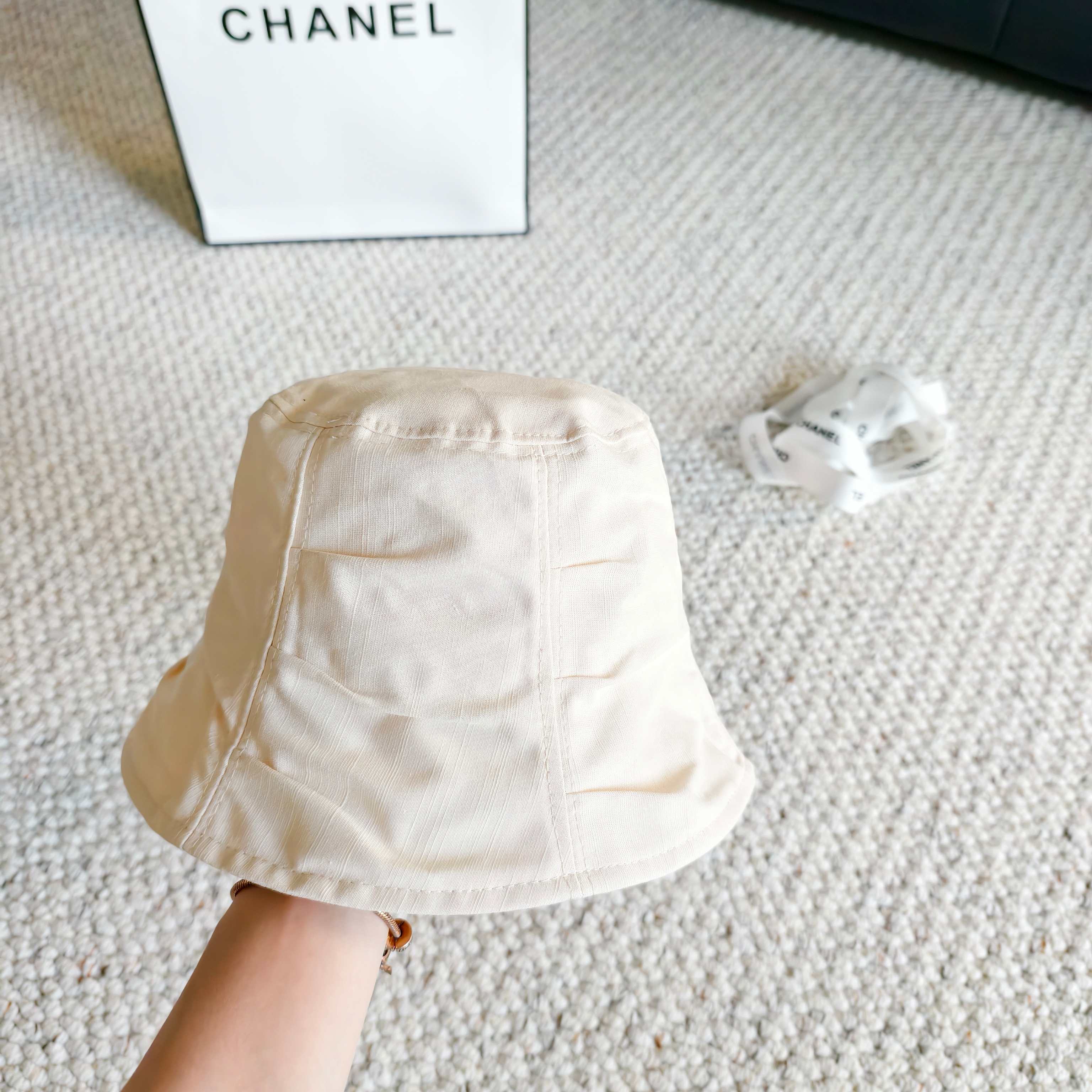 💛配防尘袋【CHANEL香奈儿】2026春夏新款日常简约桶帽渔夫帽，独特设计～复古文艺的一款