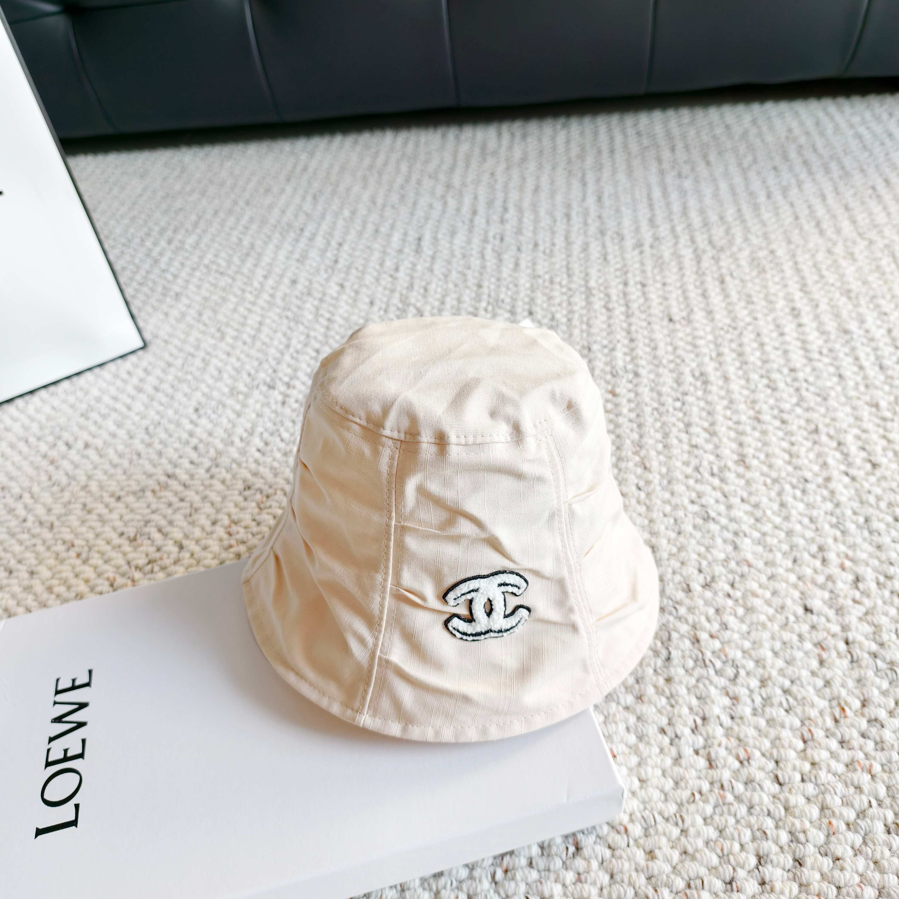 💛配防尘袋【CHANEL香奈儿】2026春夏新款日常简约桶帽渔夫帽，独特设计～复古文艺的一款