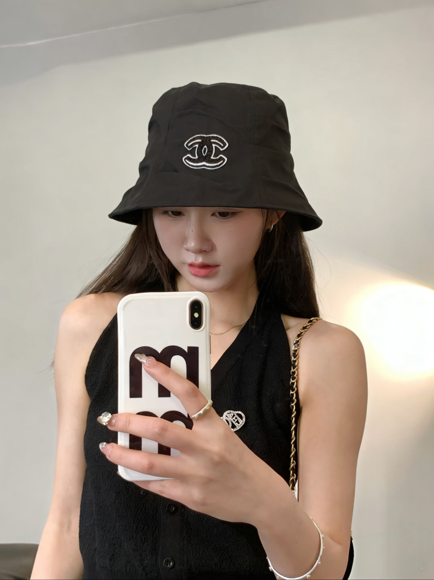 💛配防尘袋【CHANEL香奈儿】2026春夏新款日常简约桶帽渔夫帽，独特设计～复古文艺的一款