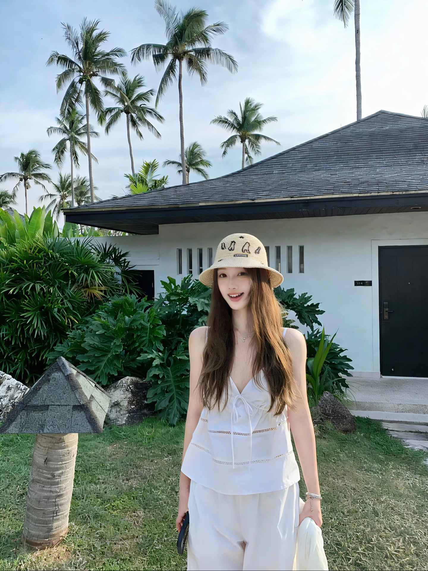 💛配防尘袋【Chanel香奈儿】2026春夏新款密织刺绣重工款渔夫帽，独特设计～复古文艺的一款