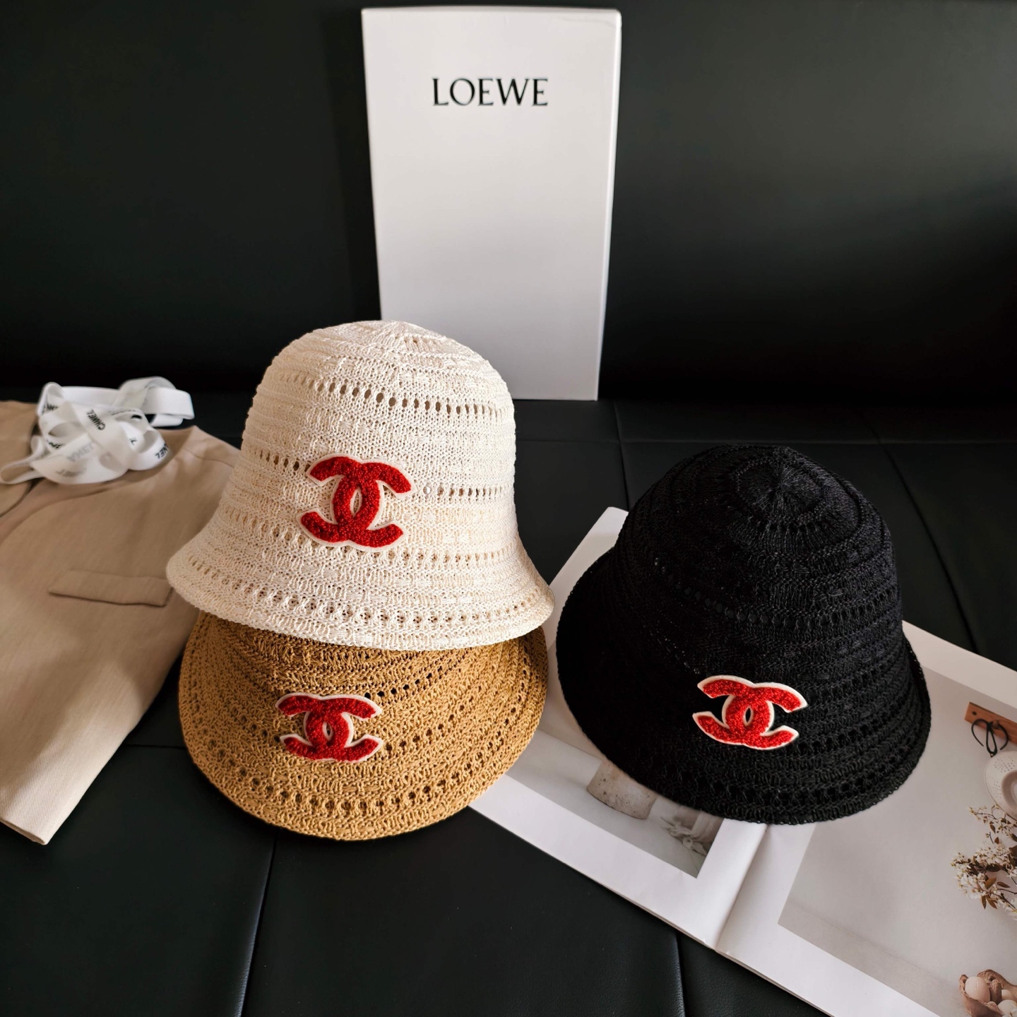 💛配防尘袋【CHANEL香奈儿】2026新款小香风小桶帽渔夫帽，独特设计～复古文艺的一款