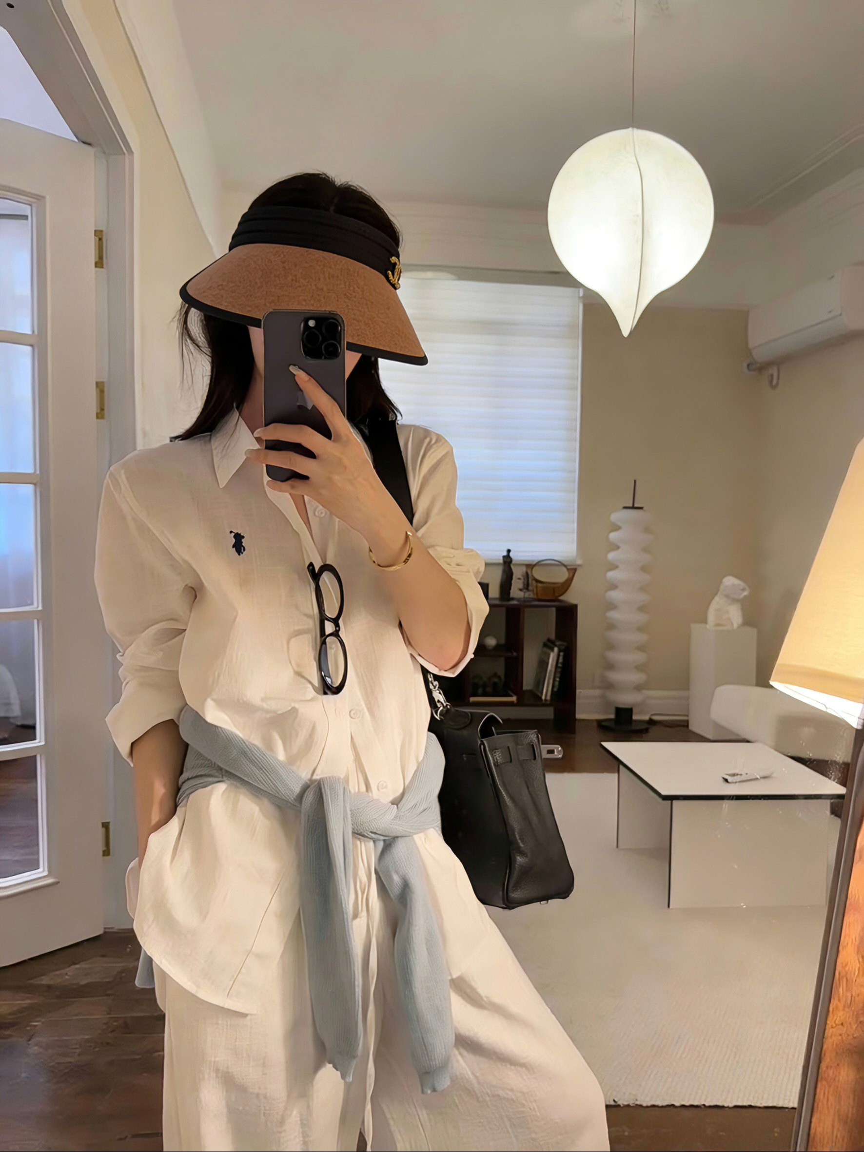 💛配防尘袋 【Chanel香奈儿】2026新款独家款小香遮阳帽空顶帽，🔆遮阳百搭～休闲出街神器