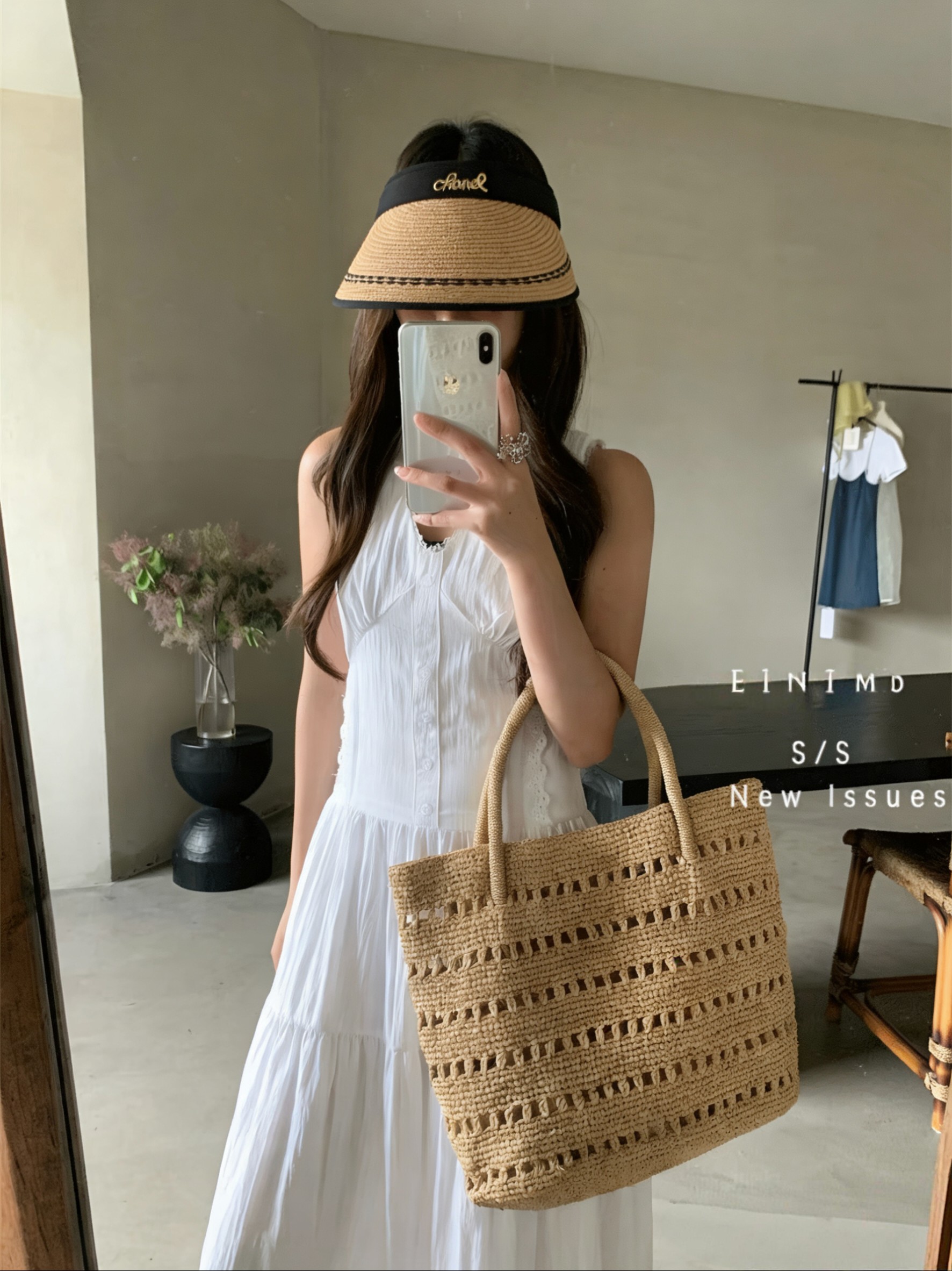 💛配防尘袋 【Chanel香奈儿】2026春夏新款豹纹小香遮阳帽空顶帽，🔆遮阳百搭～休闲出街神器