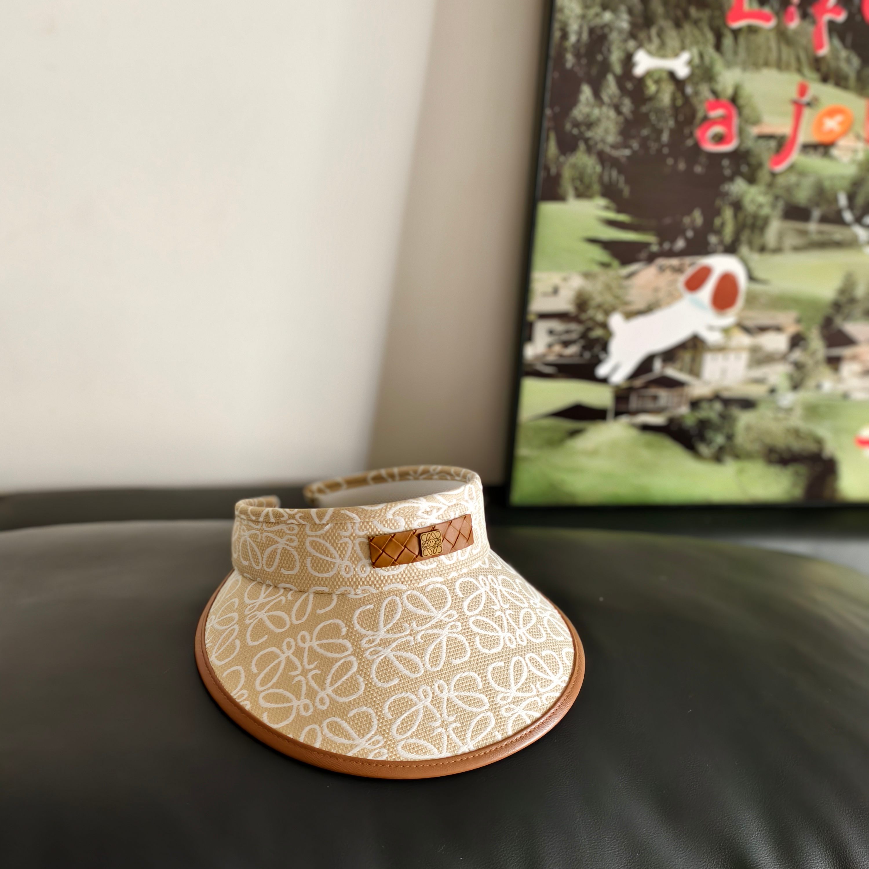 💛配防尘袋 【loewe罗意威】2026春夏新款大牌遮阳帽空顶帽，🔆遮阳百搭～休闲出街神器