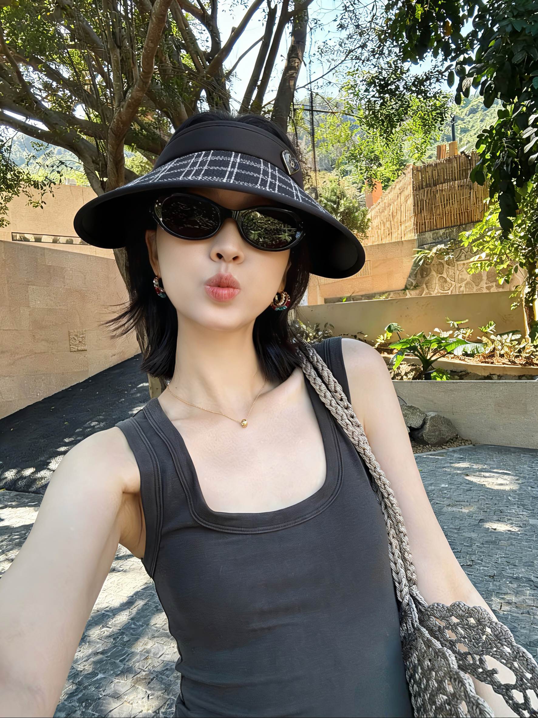 💛配防尘袋 【Chanel香奈儿】2026新款独家款小香遮阳帽空顶帽，🔆遮阳百搭～休闲出街神器