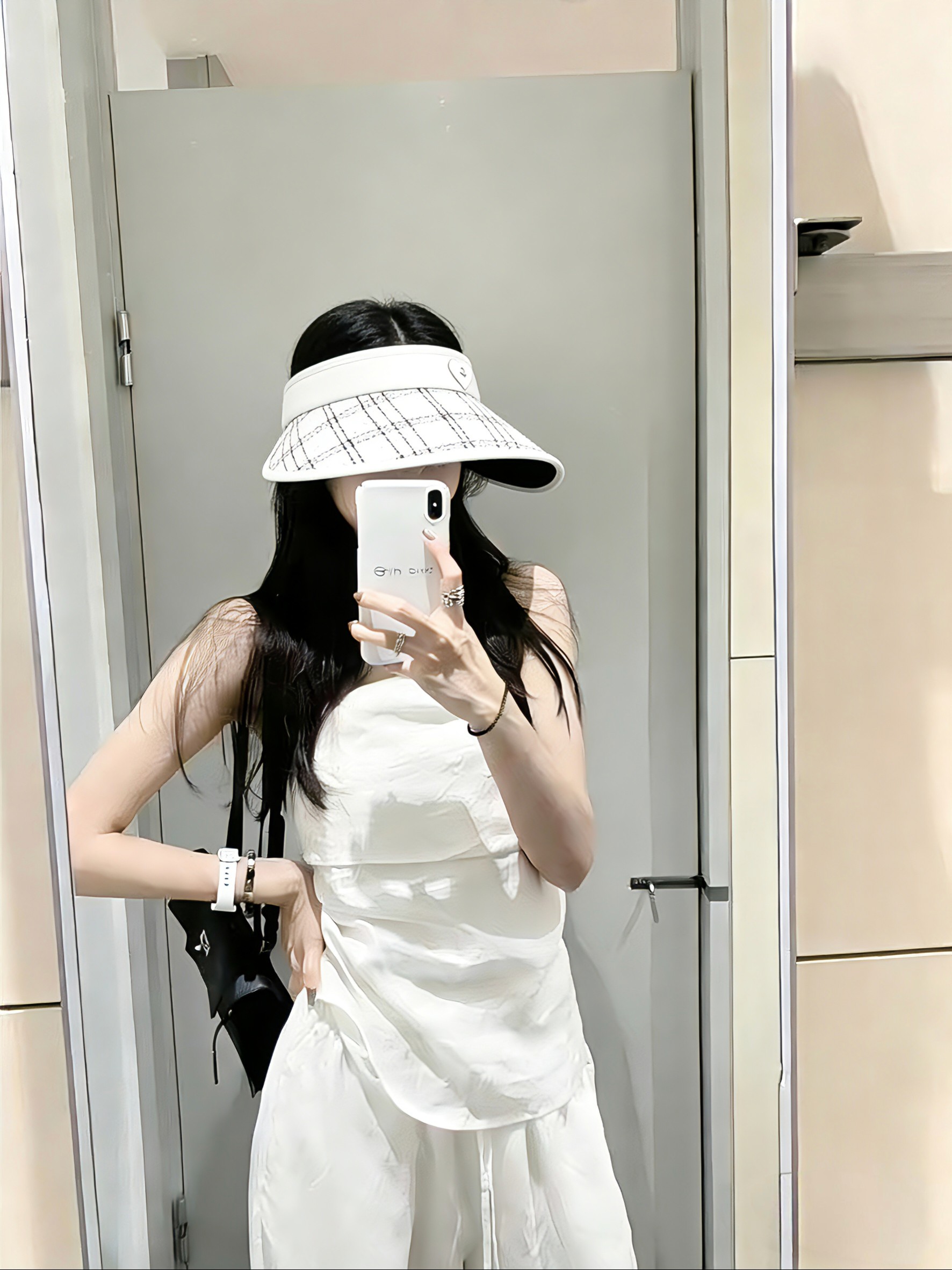 💛配防尘袋 【Chanel香奈儿】2026新款独家款小香遮阳帽空顶帽，🔆遮阳百搭～休闲出街神器