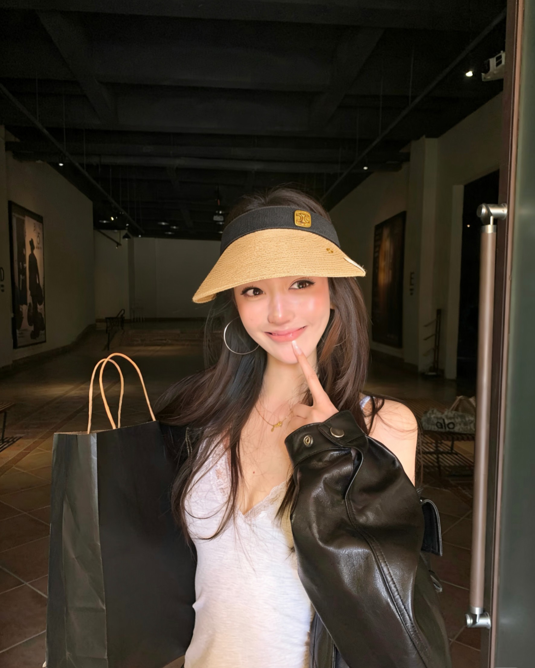 💛配防尘袋 【CELINE赛琳】2026新款独家款密织遮阳帽空顶帽，🔆遮阳百搭～休闲出街神器