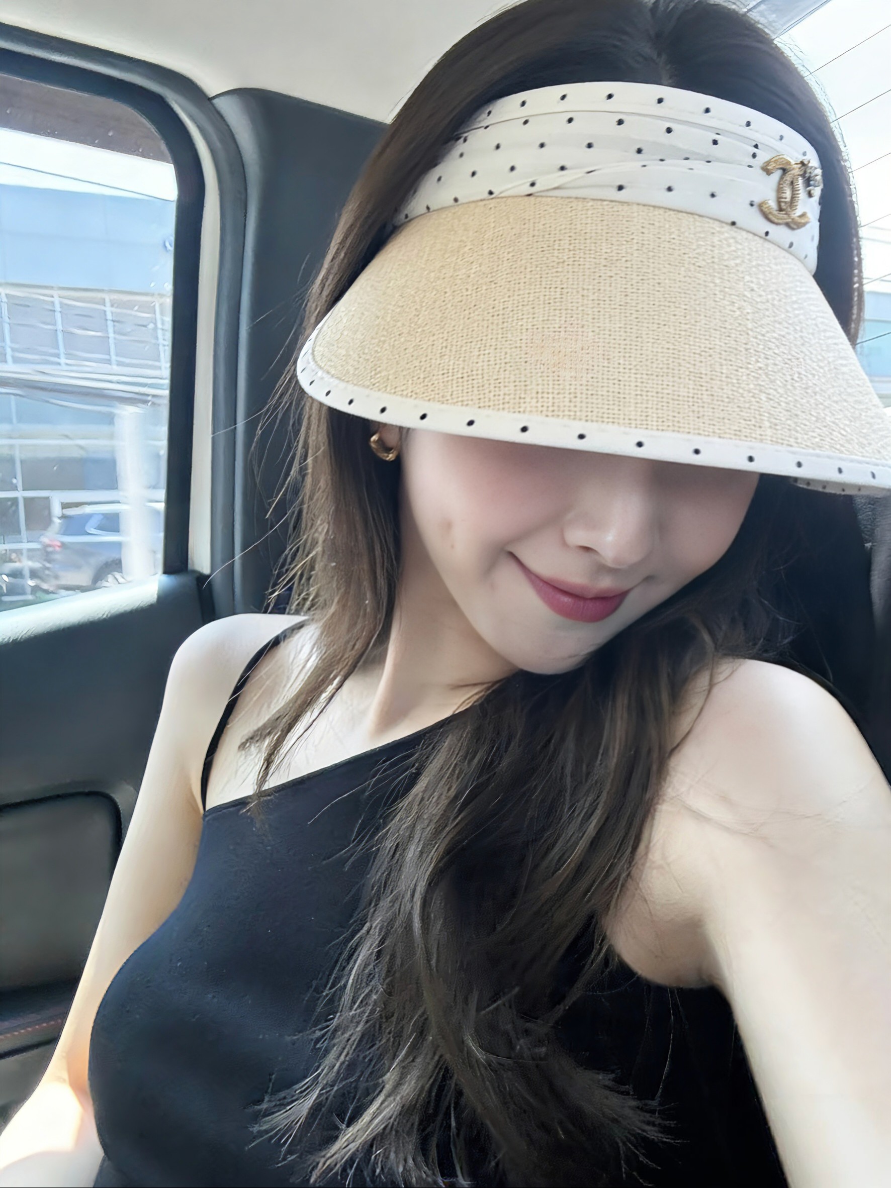 💛配防尘袋 【Chanel香奈儿】2026新款独家款小香拼接款遮阳帽空顶帽，🔆遮阳百搭～休闲出街神器