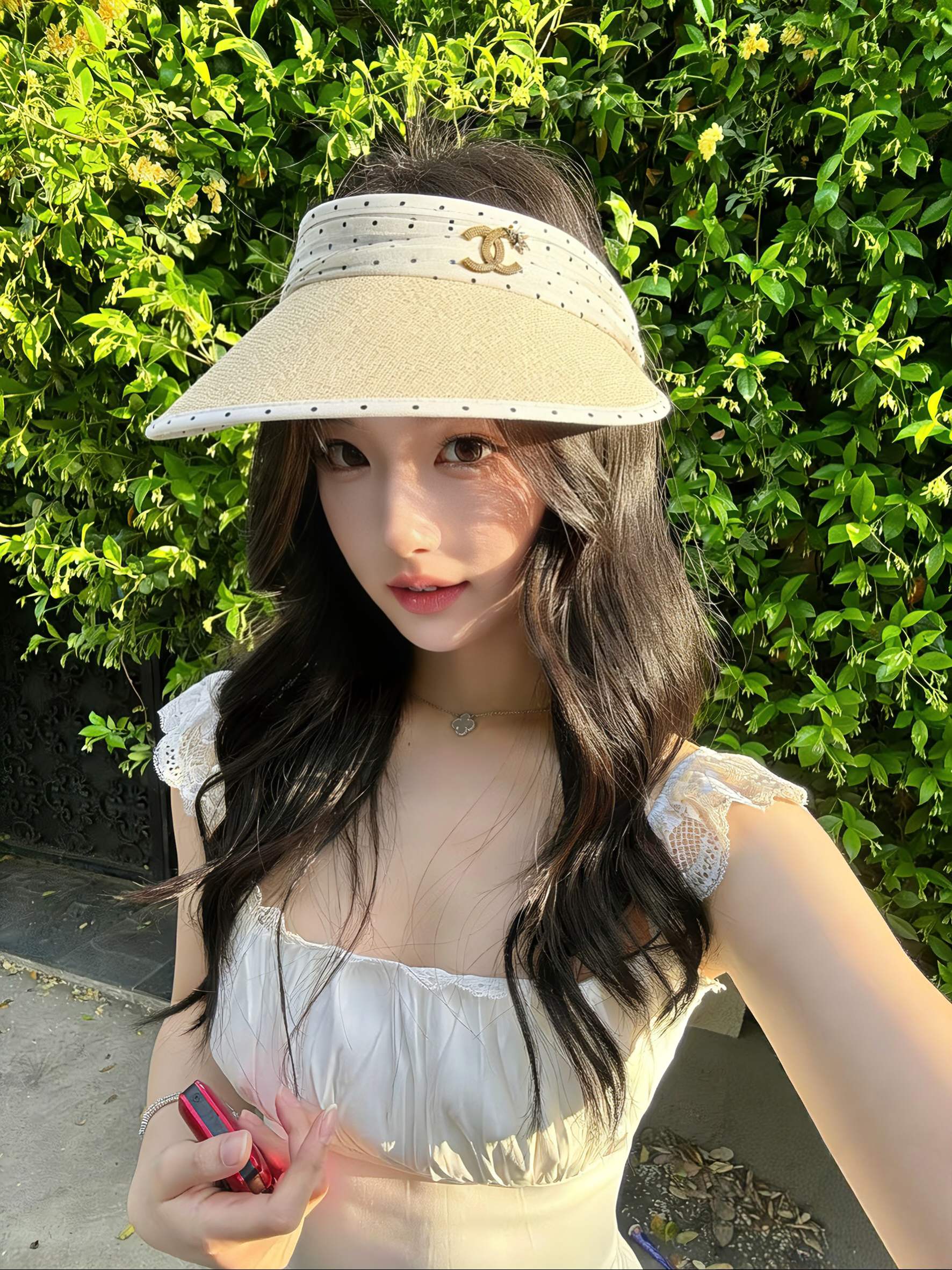 💛配防尘袋 【Chanel香奈儿】2026新款独家款小香拼接款遮阳帽空顶帽，🔆遮阳百搭～休闲出街神器