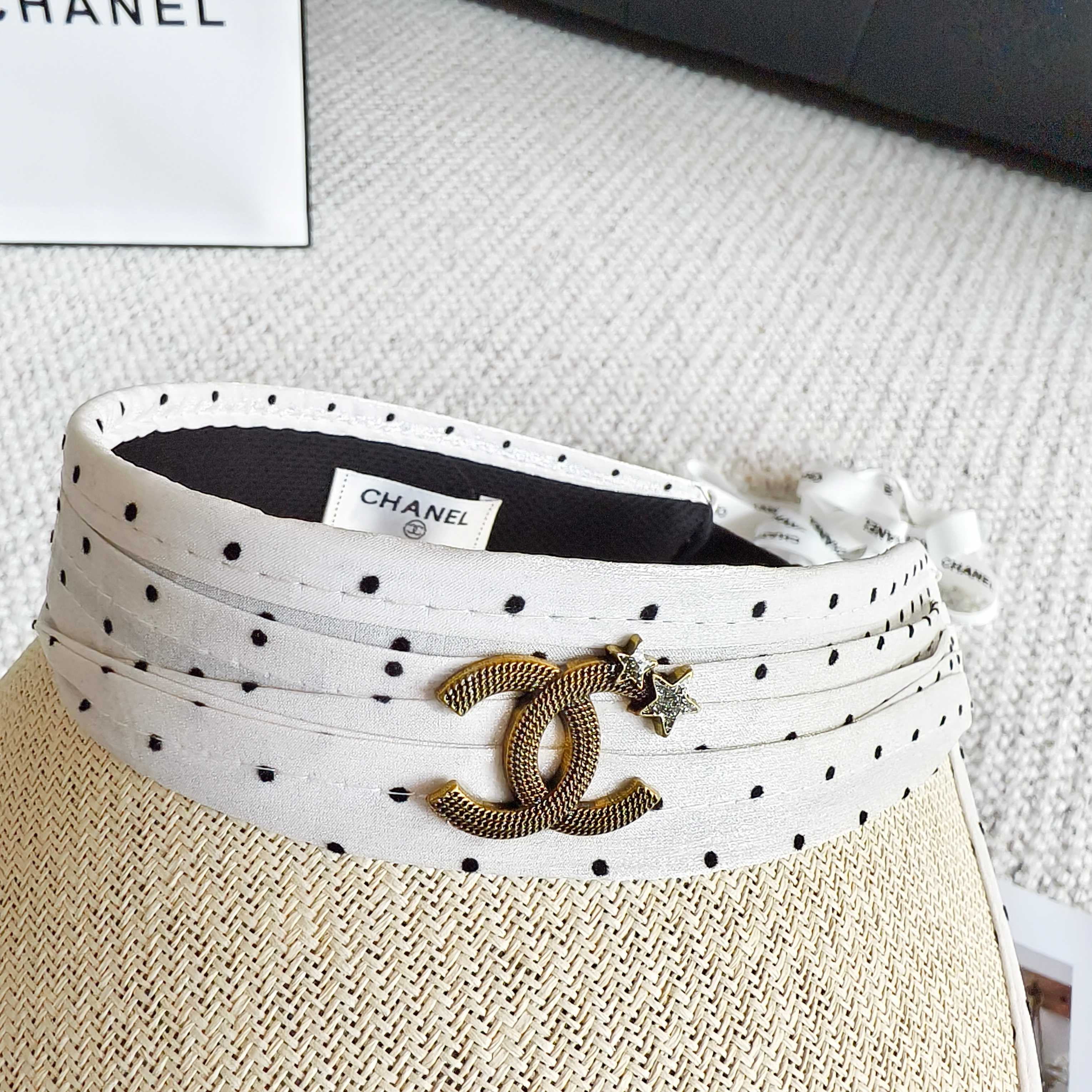 💛配防尘袋 【Chanel香奈儿】2026新款独家款小香拼接款遮阳帽空顶帽，🔆遮阳百搭～休闲出街神器