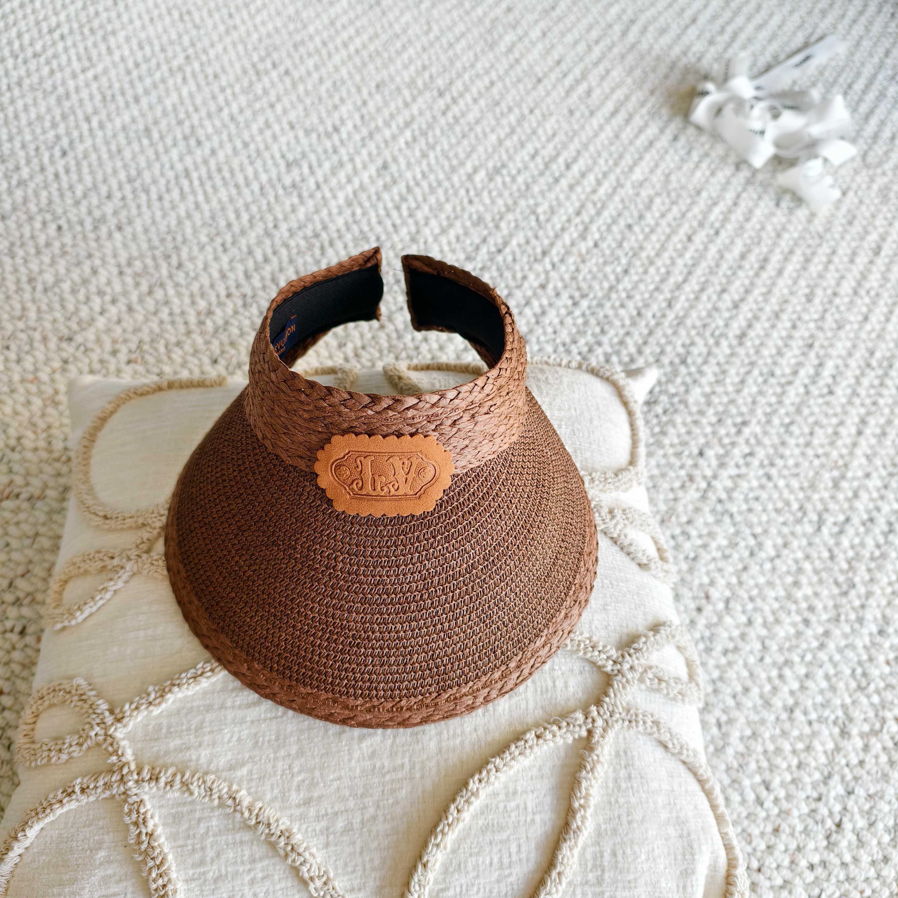 💛配防尘袋 【lv路易威登】2026新款独家款密织遮阳帽空顶帽，🔆遮阳百搭～休闲出街神器