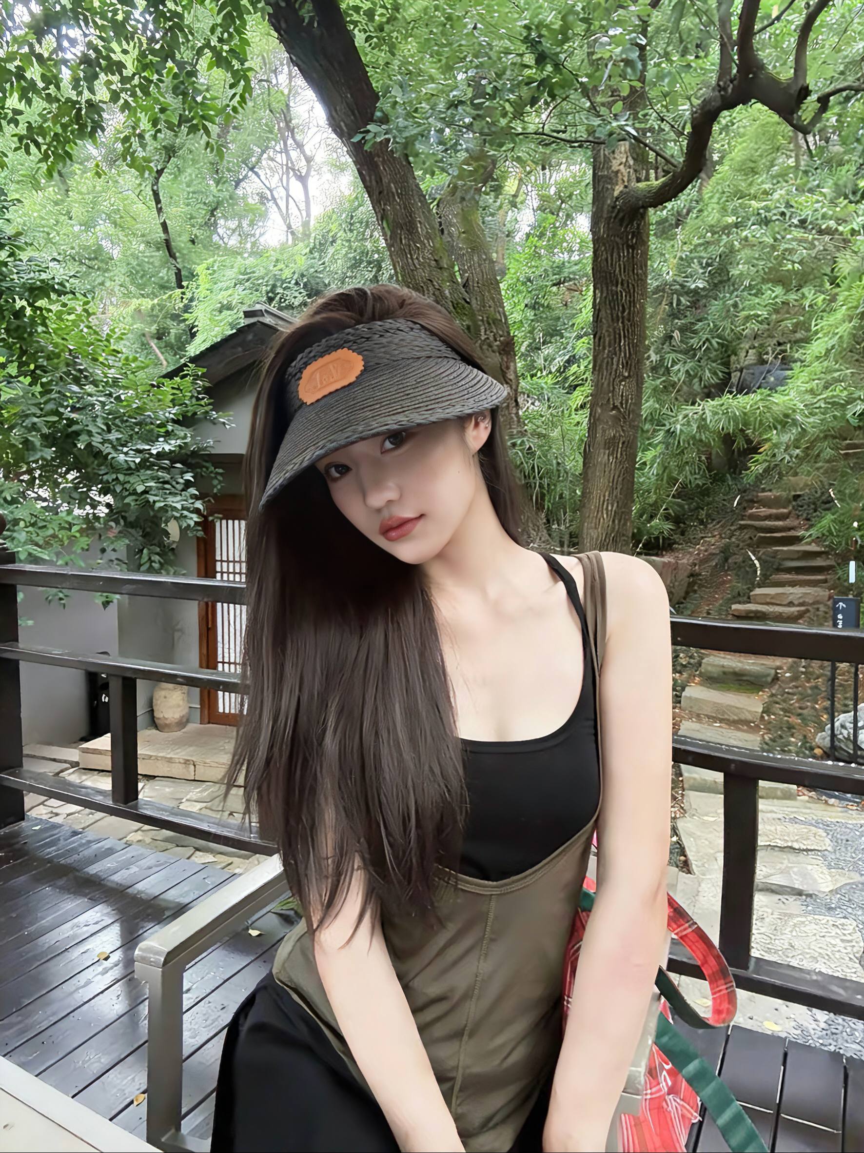 💛配防尘袋 【lv路易威登】2026新款独家款密织遮阳帽空顶帽，🔆遮阳百搭～休闲出街神器