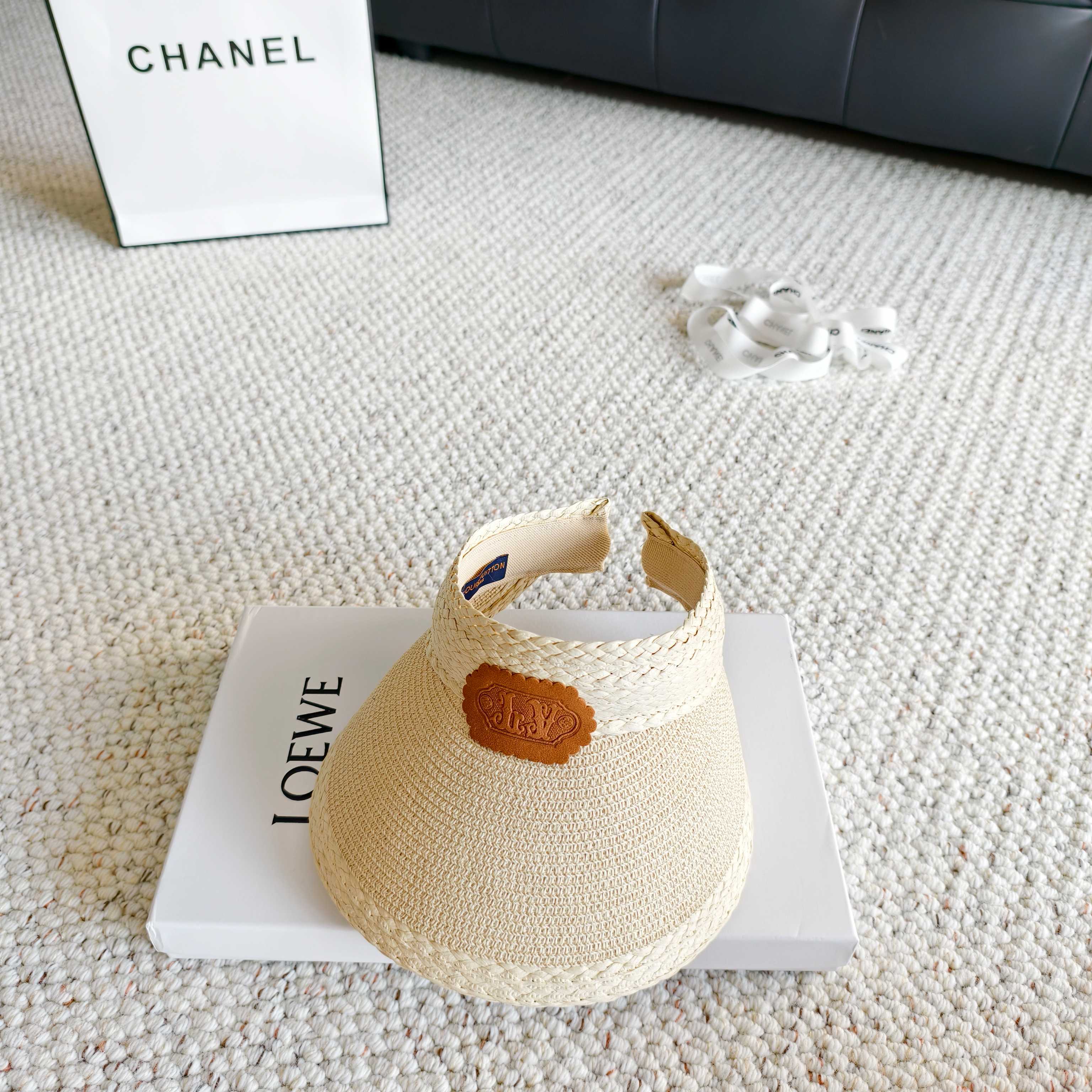 💛配防尘袋 【lv路易威登】2026新款独家款密织遮阳帽空顶帽，🔆遮阳百搭～休闲出街神器