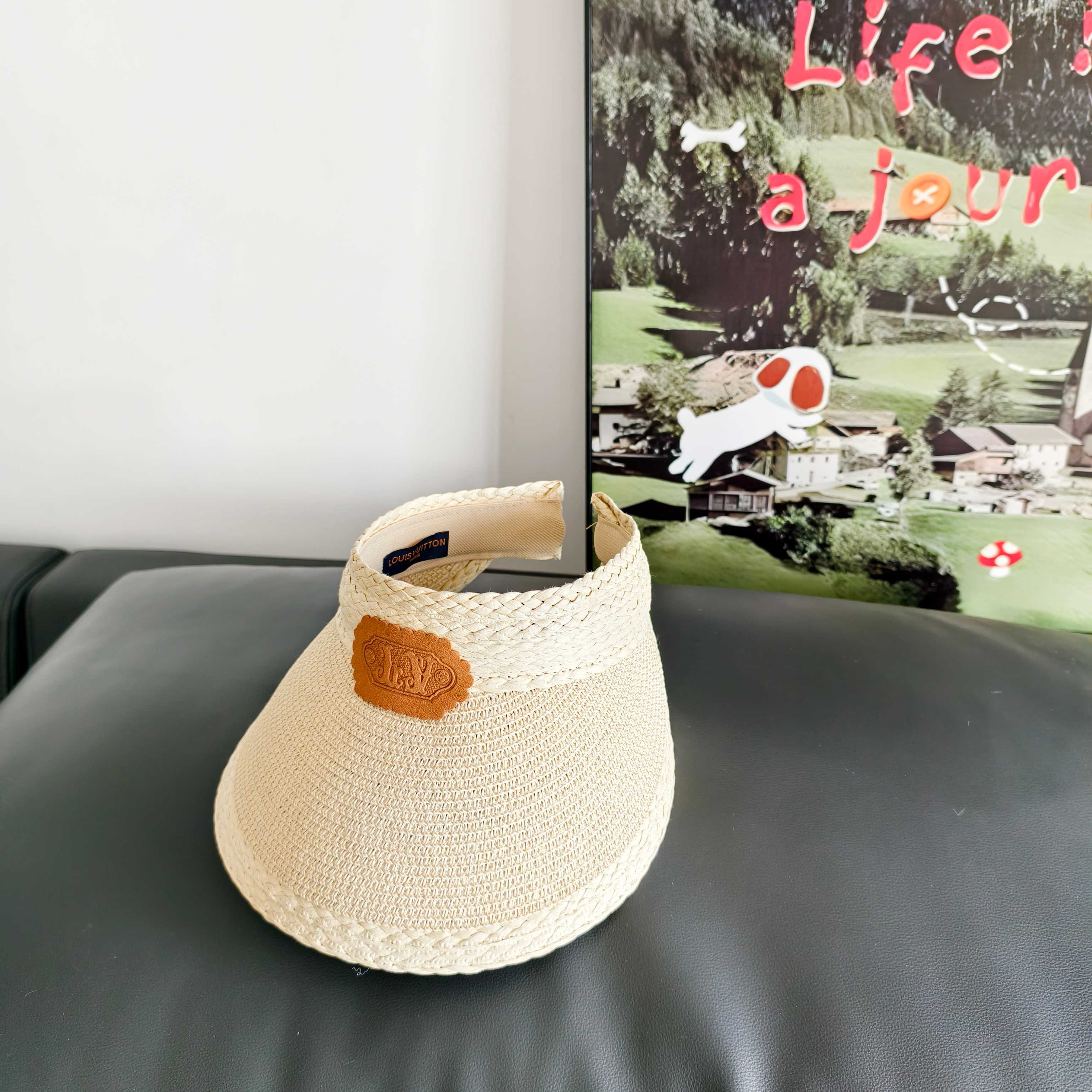 💛配防尘袋 【lv路易威登】2026新款独家款密织遮阳帽空顶帽，🔆遮阳百搭～休闲出街神器