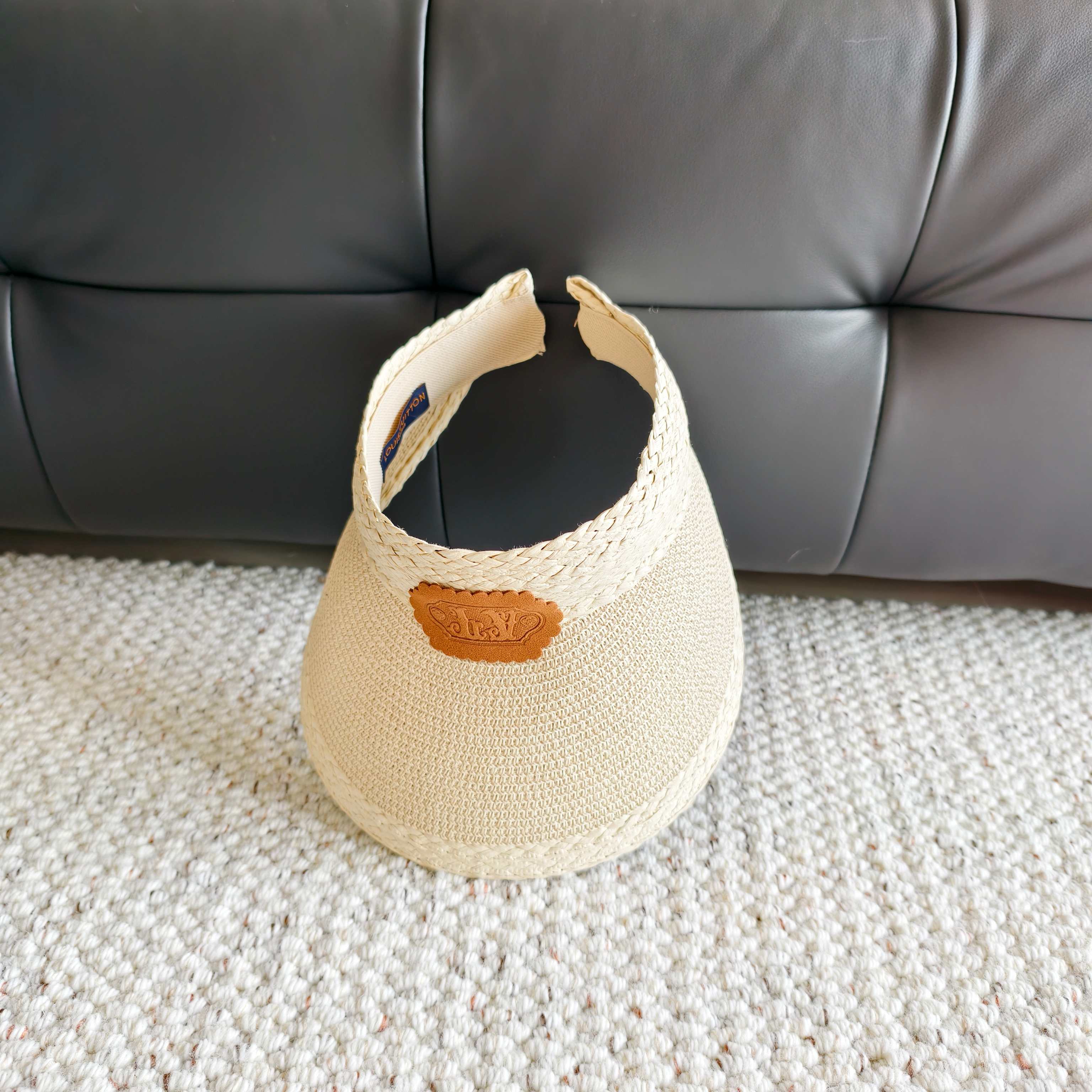 💛配防尘袋 【lv路易威登】2026新款独家款密织遮阳帽空顶帽，🔆遮阳百搭～休闲出街神器