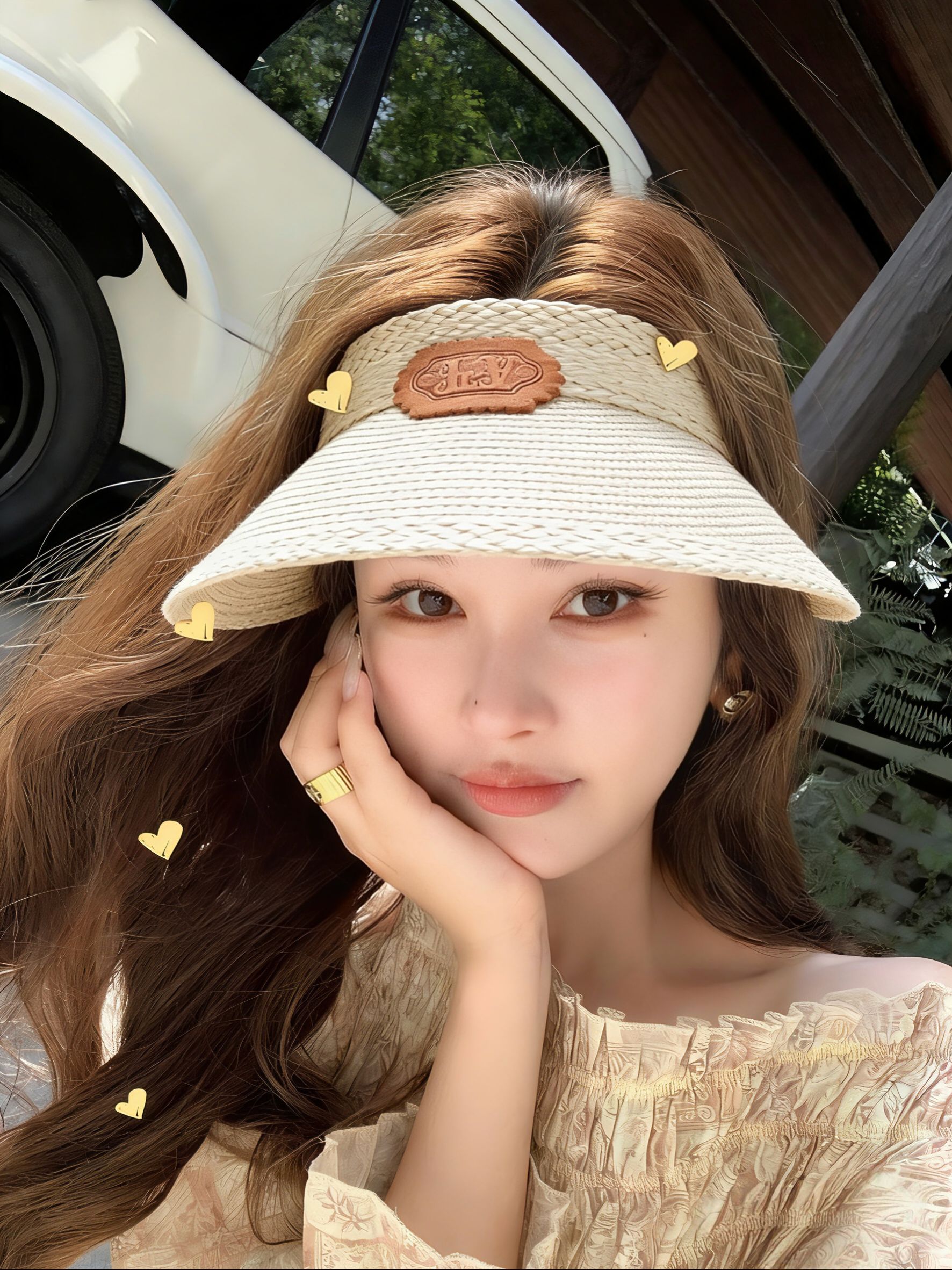 💛配防尘袋 【lv路易威登】2026新款独家款密织遮阳帽空顶帽，🔆遮阳百搭～休闲出街神器