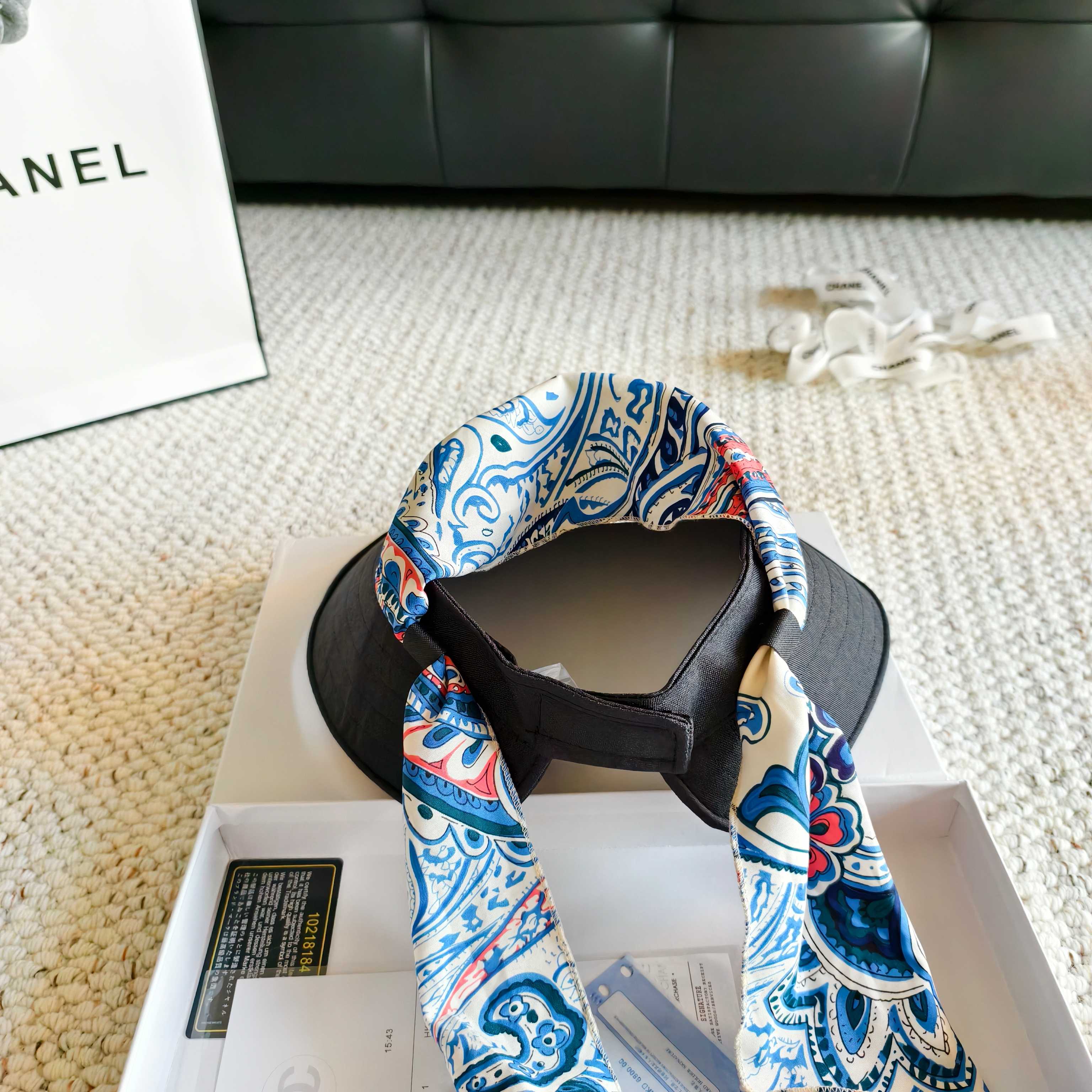 💛配防尘袋 【YSL圣罗兰】2026新款独家款民族风遮阳帽空顶帽，🔆遮阳百搭～休闲出街神器