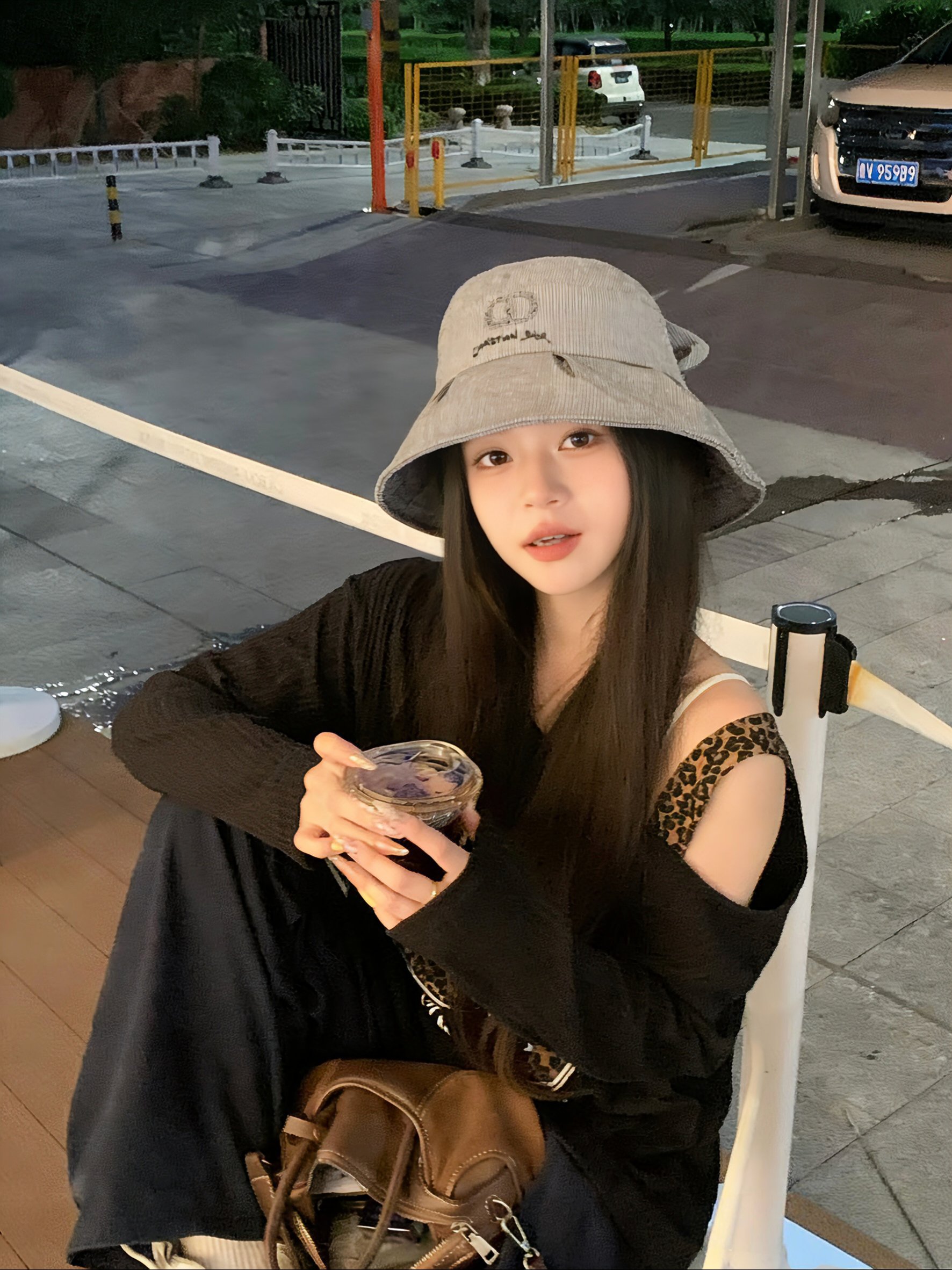 💛配防尘袋【DIOR迪奥】2026新款独家蝴蝶结大沿渔夫帽，🔆百搭日常款～休闲出街#