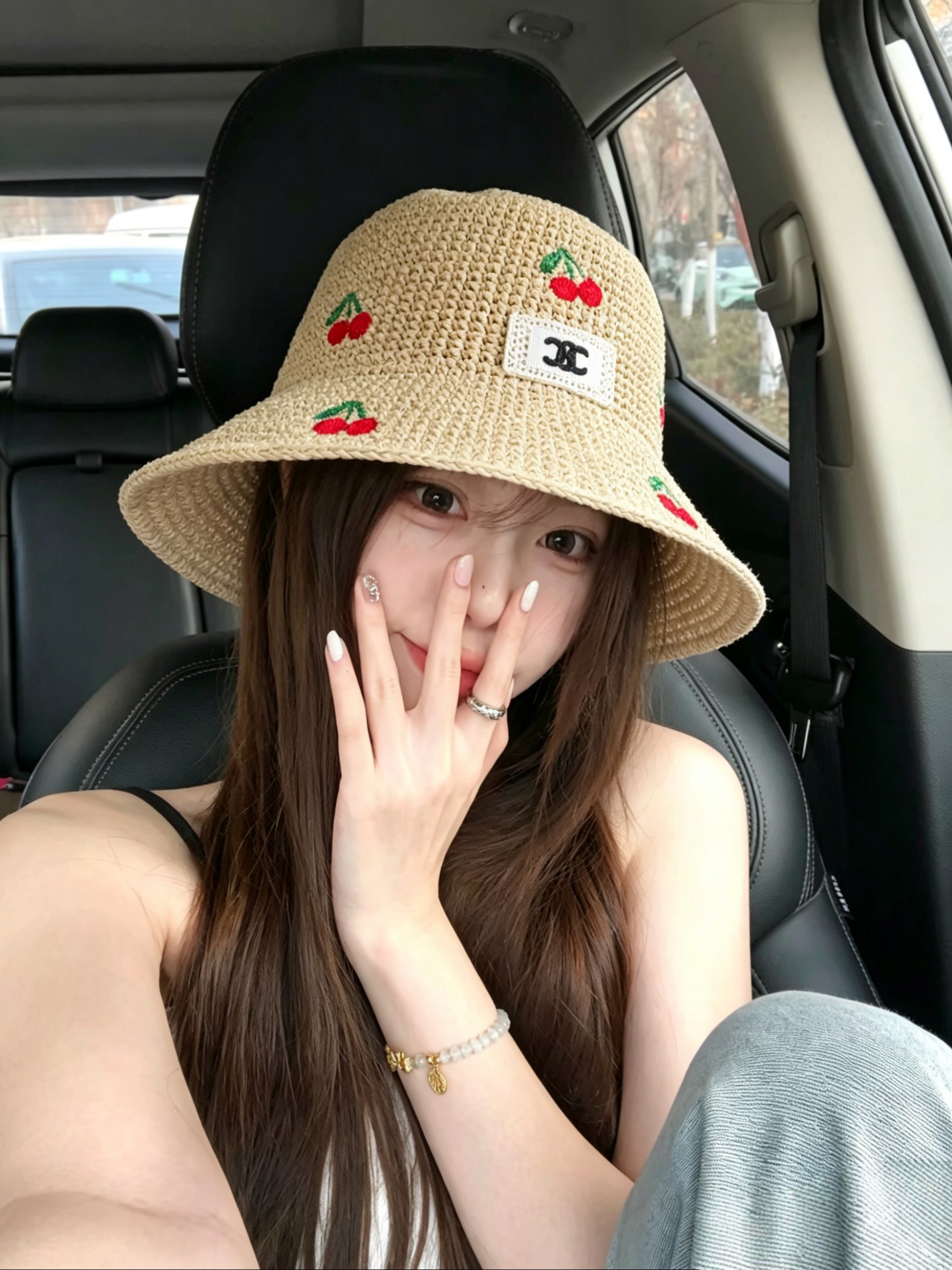 NO:949056,Specially equipped with dust bag [CELINE Celine] 2026 new densely woven embroidered bucket hat, versatile daily style ~ casual outing #hat straw hat fisherman hat baseball cap, hat, celine, celine, espadrilles, hats19860909特配防尘袋【CELINE赛琳】2026新款密编织款刺绣渔夫帽,百搭日常款～休闲出街#帽子草帽渔夫帽棒球帽,帽子,celine,celine,espadrilles,hats,hat