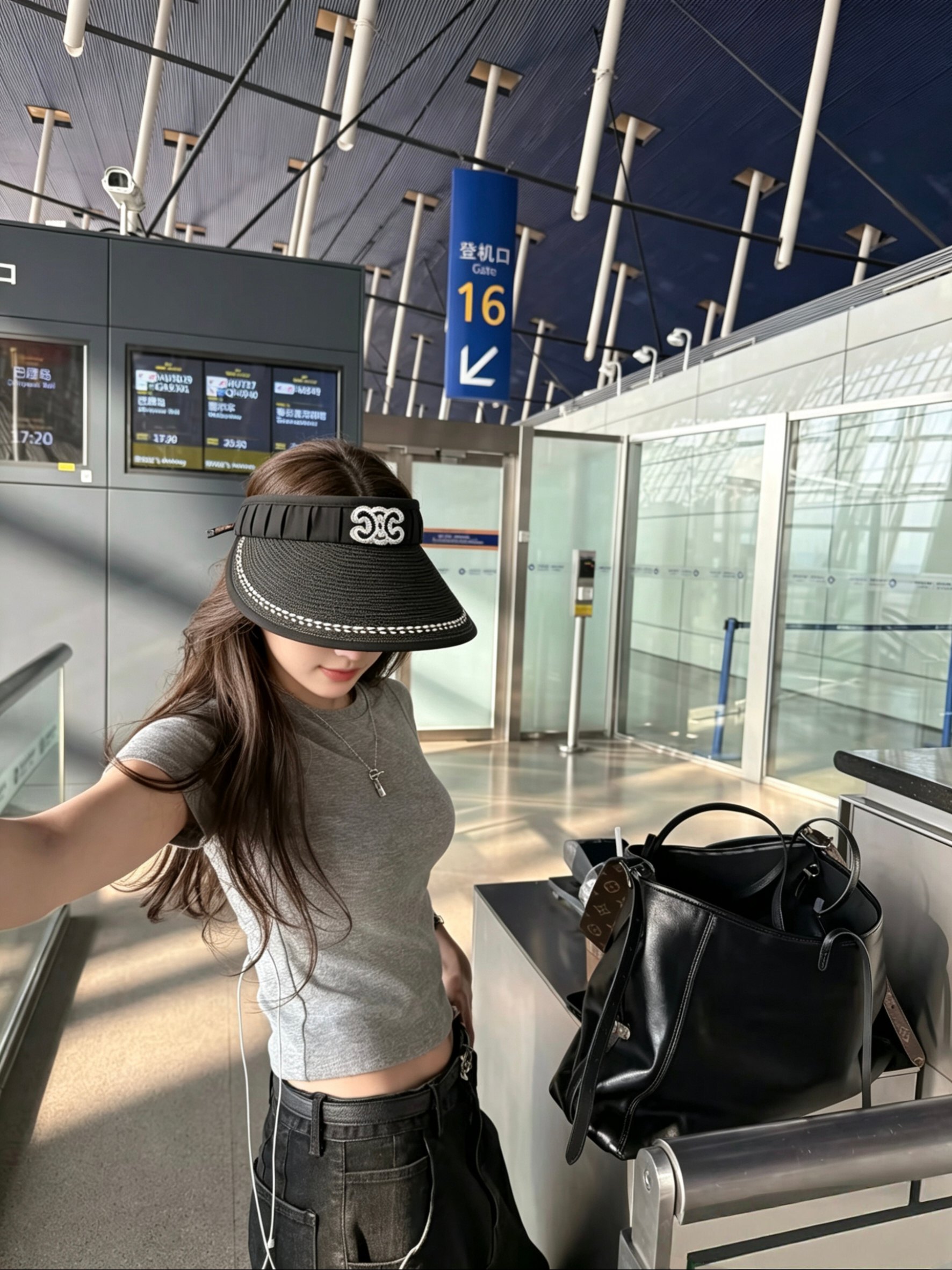 💛配防尘袋 【CELINE赛琳】2026新款独家款密织遮阳帽空顶帽，🔆遮阳百搭～休闲出街神器