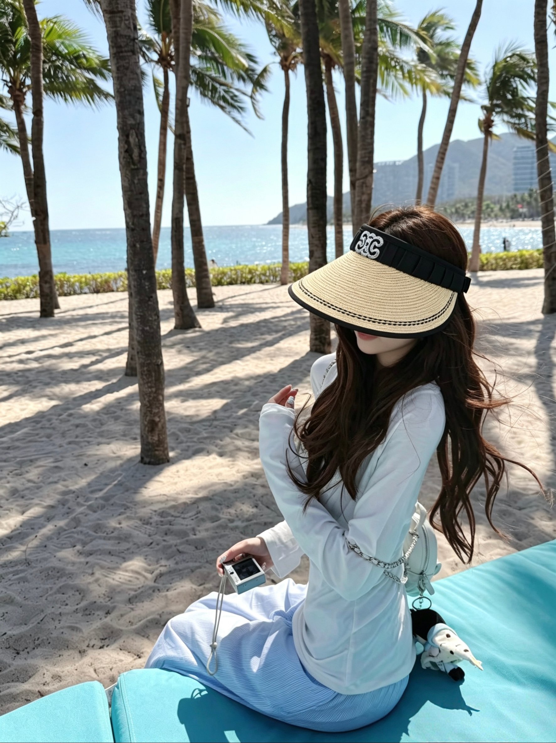 💛配防尘袋 【CELINE赛琳】2026新款独家款密织遮阳帽空顶帽，🔆遮阳百搭～休闲出街神器