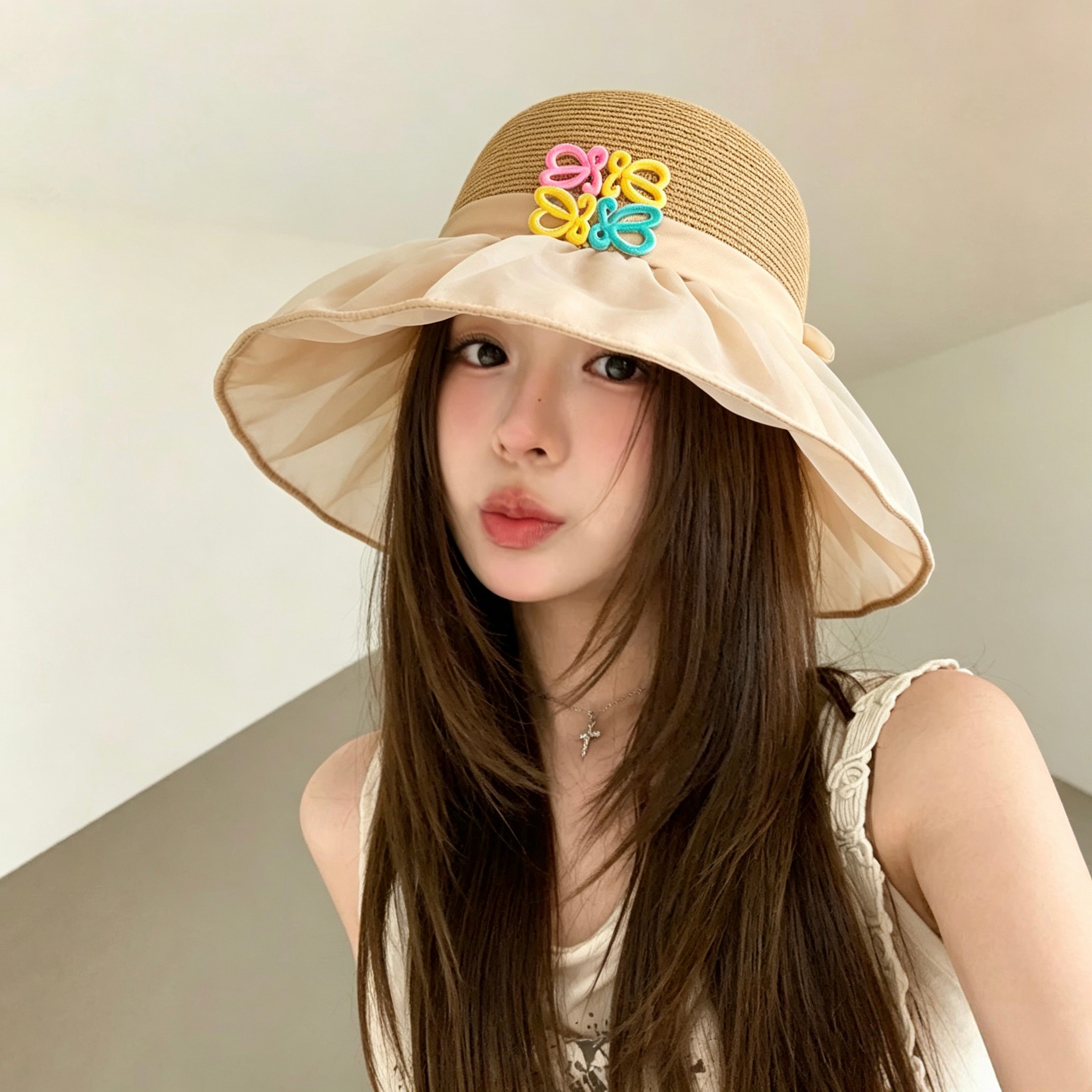 💛配防尘袋【LOEWE罗意威】2026新款编织款渔夫帽，🔆百搭日常款～休闲出街#