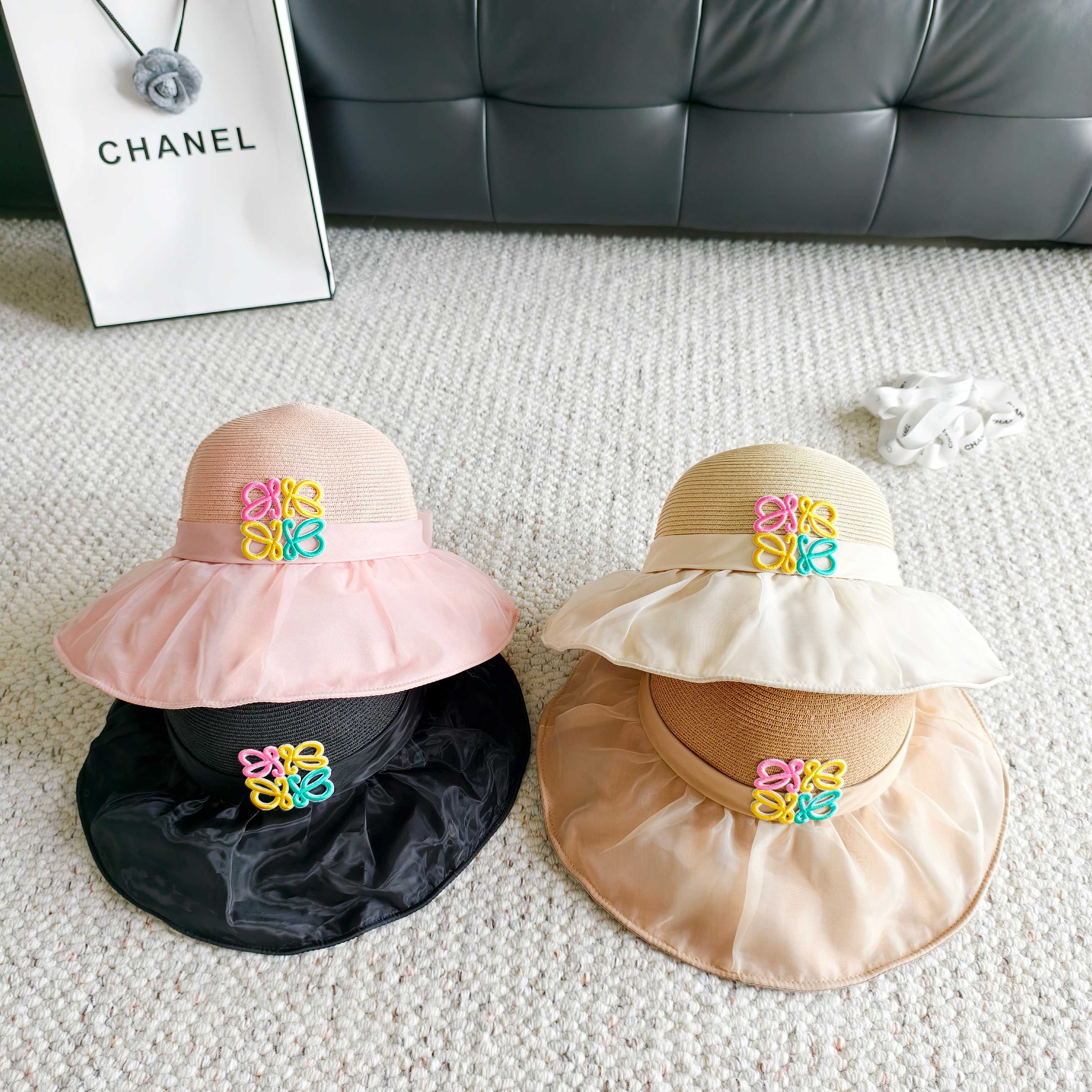 💛配防尘袋【LOEWE罗意威】2026新款编织款渔夫帽，🔆百搭日常款～休闲出街#