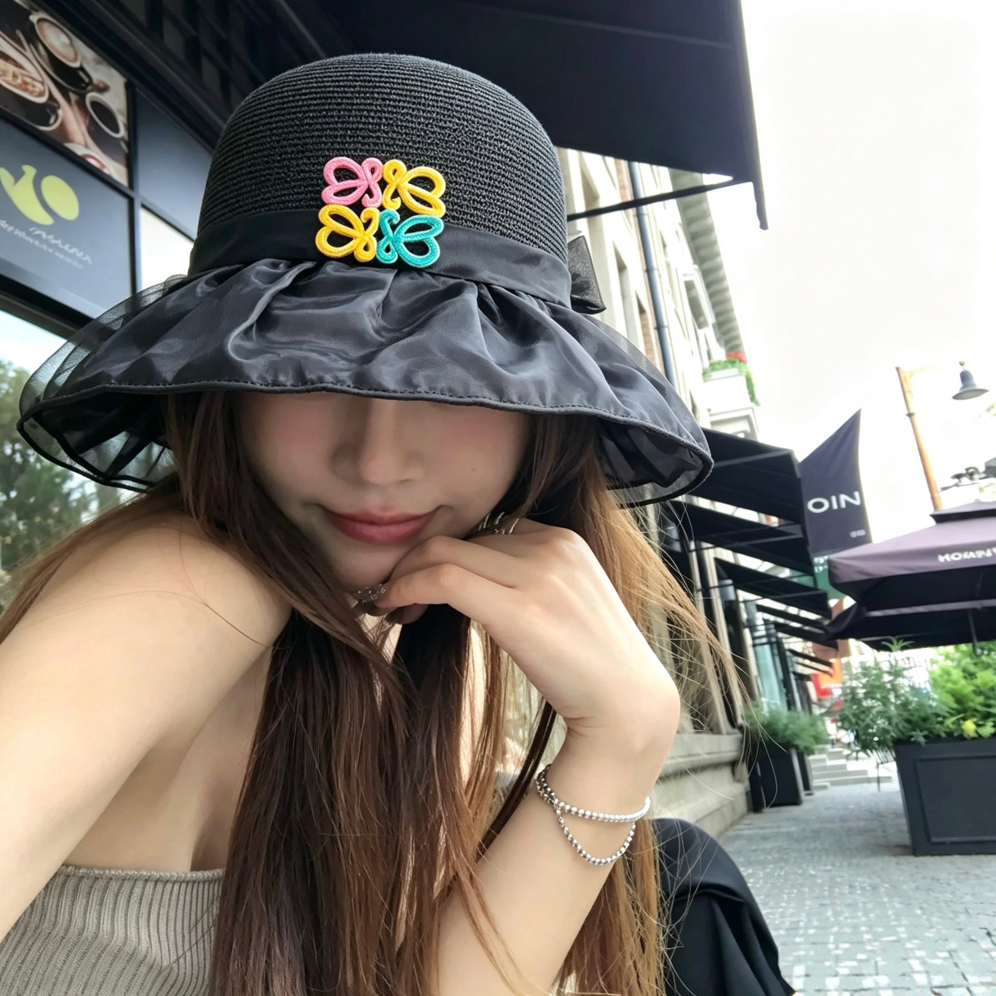 💛配防尘袋【LOEWE罗意威】2026新款编织款渔夫帽，🔆百搭日常款～休闲出街#