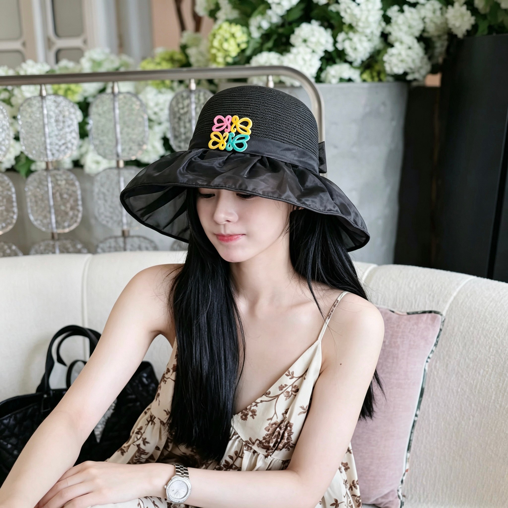 💛配防尘袋【LOEWE罗意威】2026新款编织款渔夫帽，🔆百搭日常款～休闲出街#