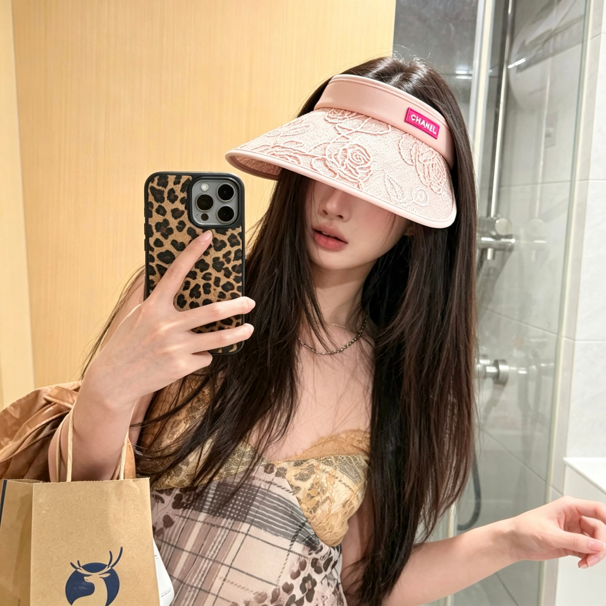 💛配防尘袋 【Chanel香奈儿】2026新款独家小香风大沿遮阳帽空顶帽，🔆遮阳百搭～休闲出街神器