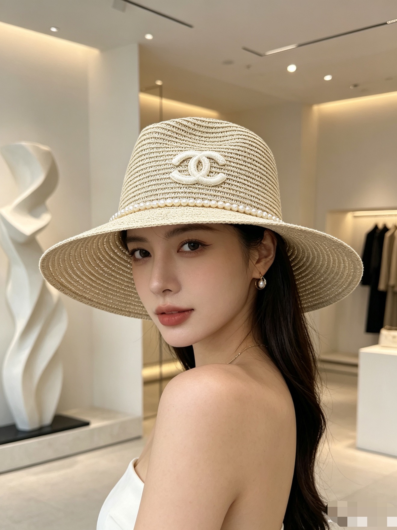 NO:883241,Special price with dust bag. [CHANEL Chanel] 2026 new densely woven pointed small fragrant straw hat, sun protection and easy to match, a travel item hat straw hat fisherman hat baseball cap, hat, chanel, chanel, espadrilles, hats19860909特价配防尘袋.【CHANEL香奈儿】2026新款密织尖顶小香风草帽,遮阳又好搭,出街旅行单品帽子草帽渔夫帽棒球帽,帽子,chanel,chanel,espadrilles,hats,hat
