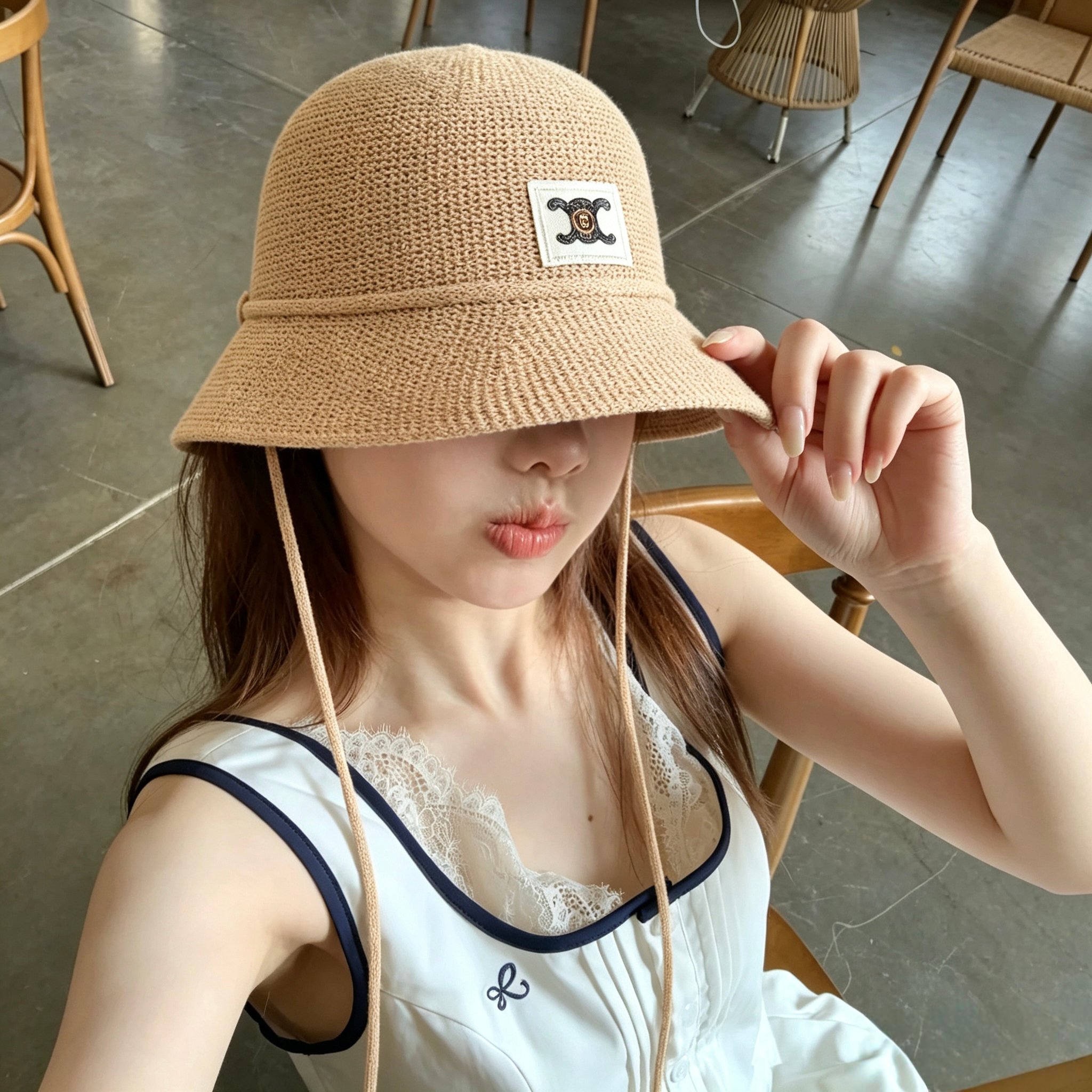 NO:927824,Specially equipped with dust bag [CELINE Celine] 2026 new woven irregular style bucket hat, versatile daily style ~ casual outing #hat straw hat bucket hat baseball cap, hat, celine, celine, espadrilles, hats19860909特配防尘袋【CELINE赛琳】2026新款编织不规则款渔夫帽,百搭日常款～休闲出街#帽子草帽渔夫帽棒球帽,帽子,celine,celine,espadrilles,hats,hat