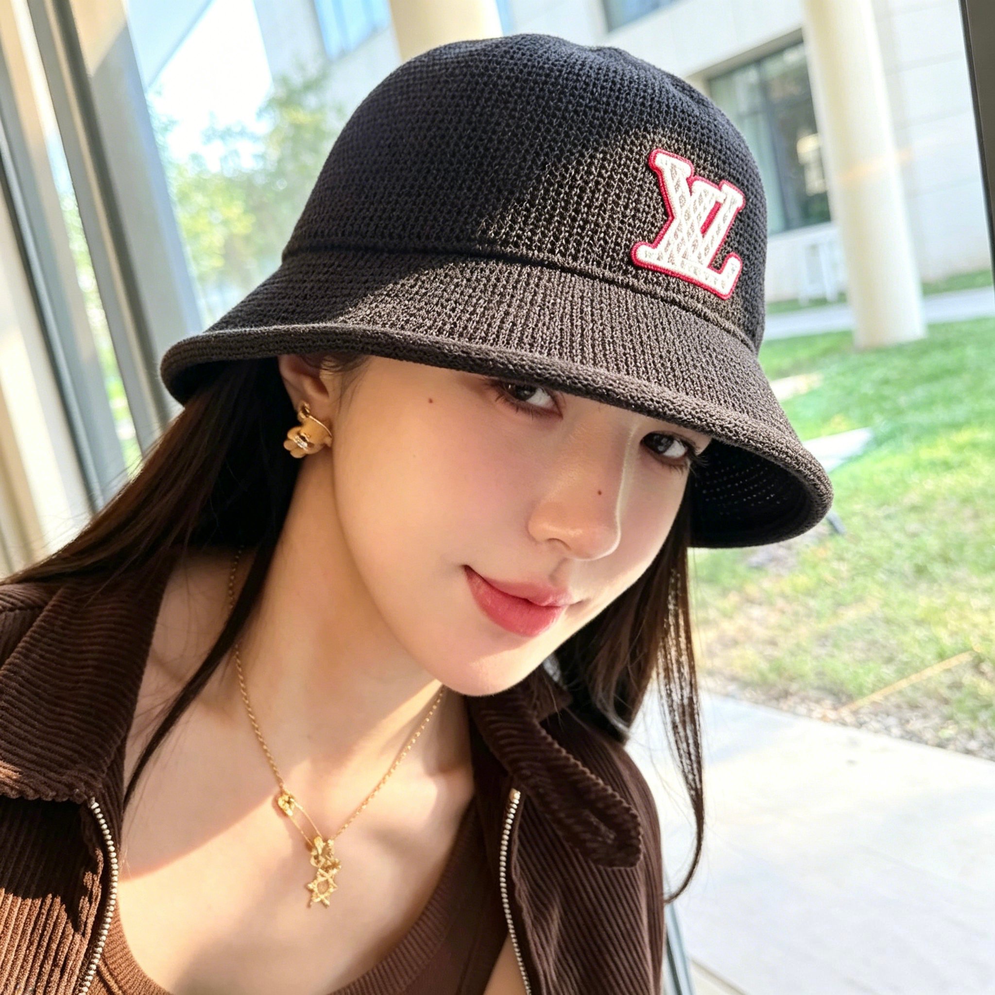 💛配防尘袋【lv路易威登】2026新款甜酷风小桶帽渔夫帽，🔆百搭日常款～男女同款