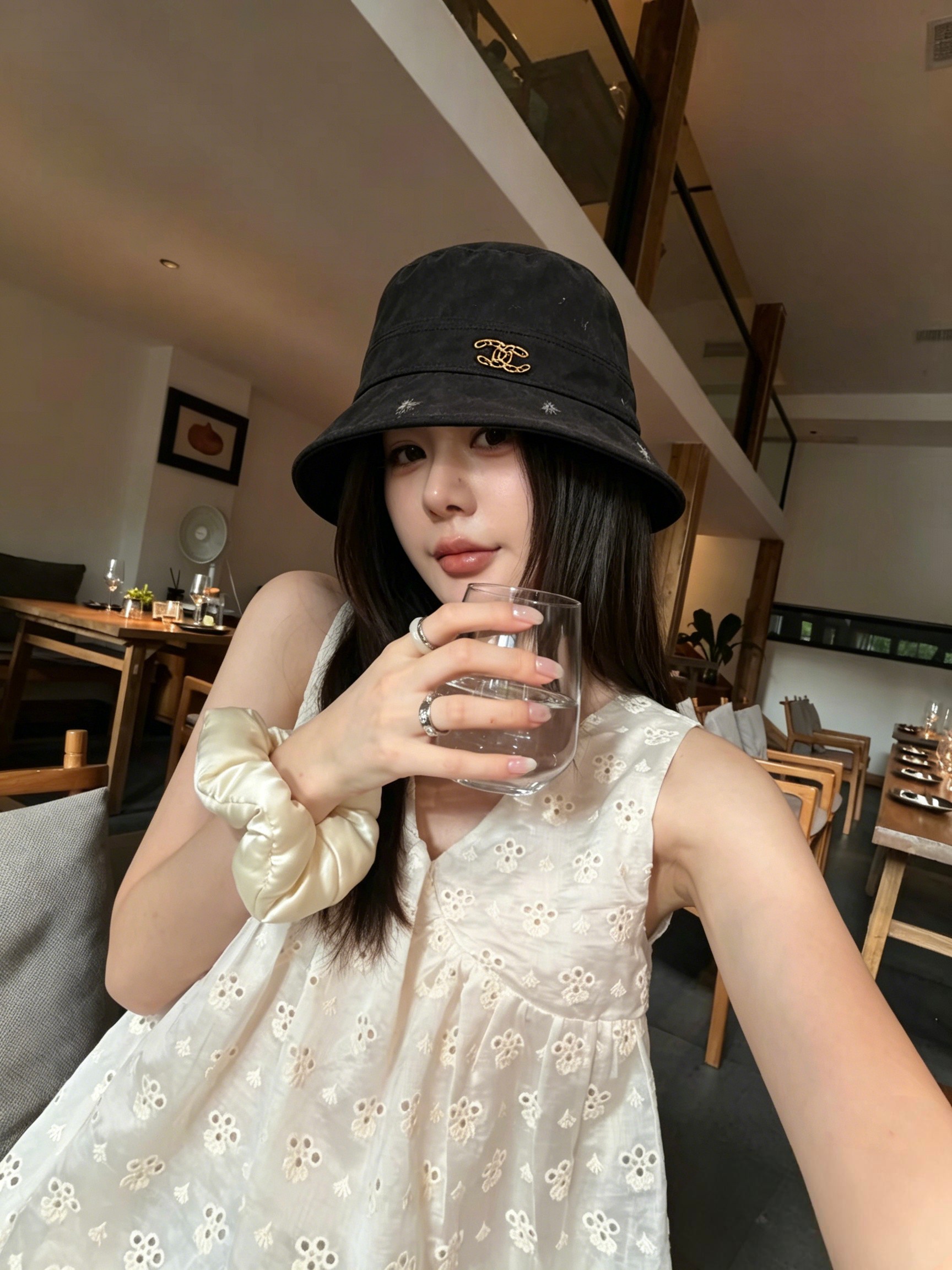 💛配防尘袋【CHANEL香奈儿】2026新款秋冬新款不规则款渔夫帽，🔆百搭日常款～休闲出街#