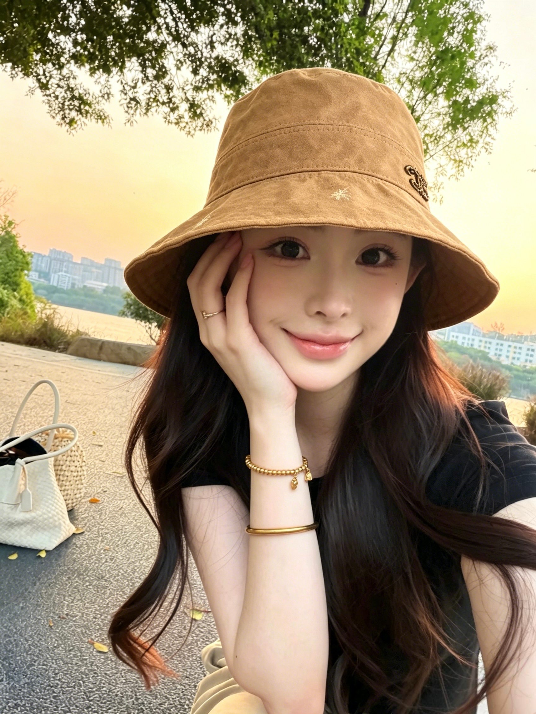 💛配防尘袋【CHANEL香奈儿】2026新款秋冬新款不规则款渔夫帽，🔆百搭日常款～休闲出街#