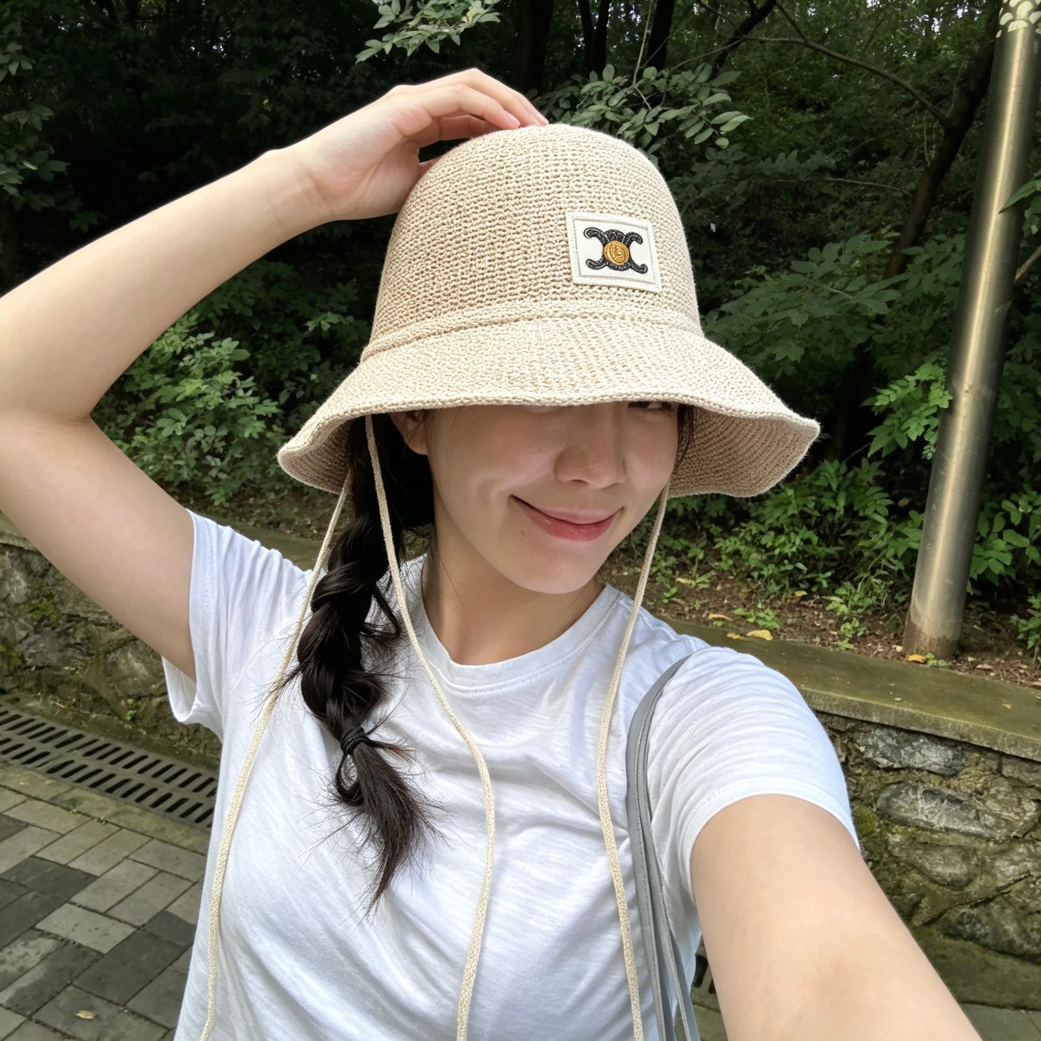 💛配防尘袋【CELINE赛琳】2026新款编织不规则款渔夫帽，🔆百搭日常款～休闲出街#