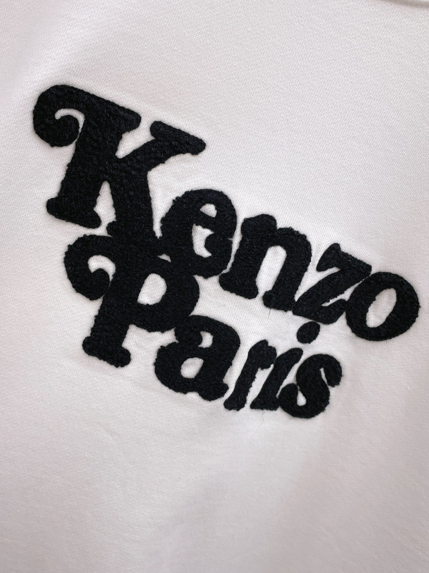 Pk家23SS最新最顶级版本胸前立体字母kenzo大毛巾图案精美工艺圆领卫衣最顶级的品质专柜原单套头衫顶