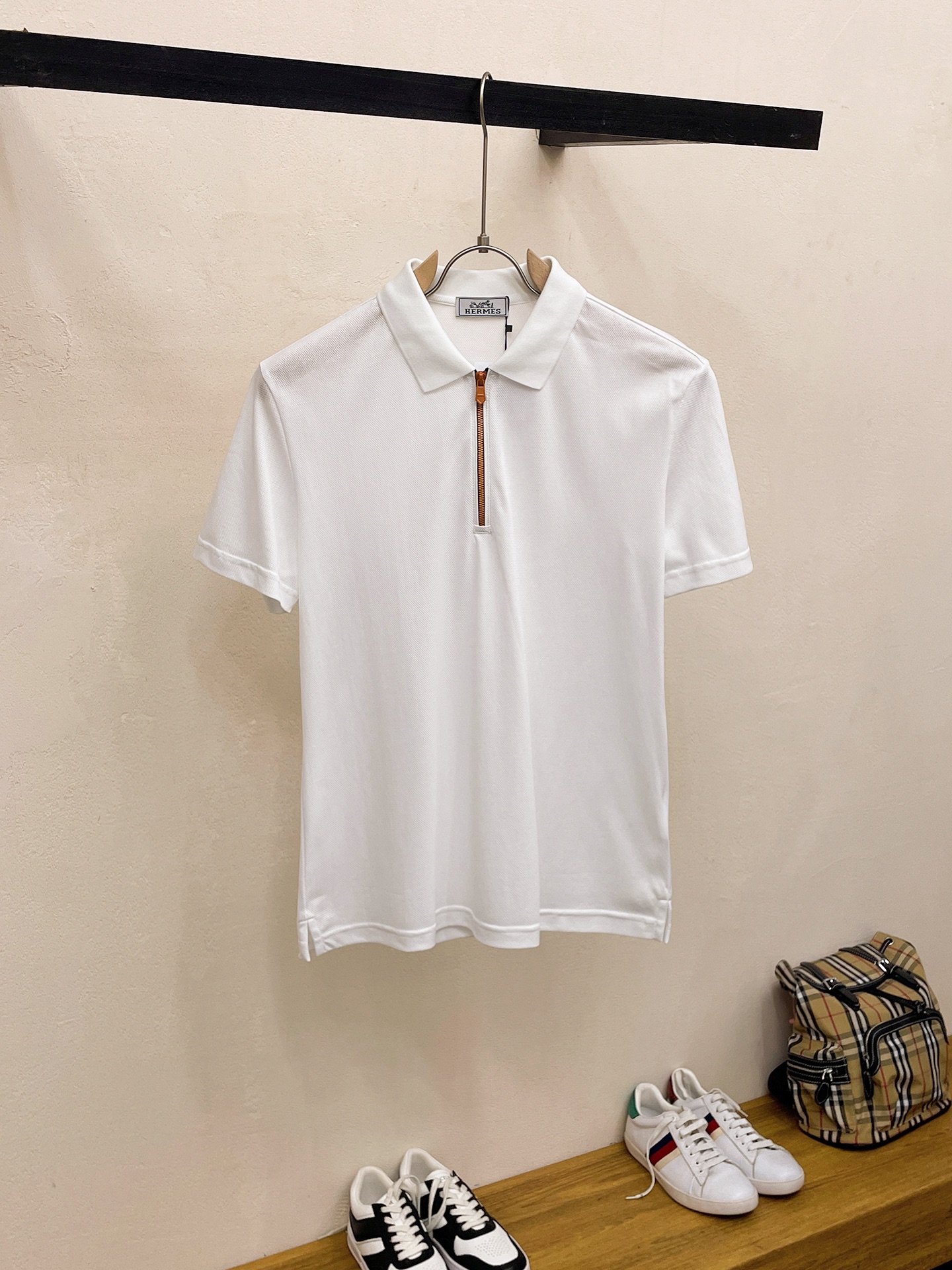 Hermes Clothing Polo Men Cotton Summer Collection Fashion