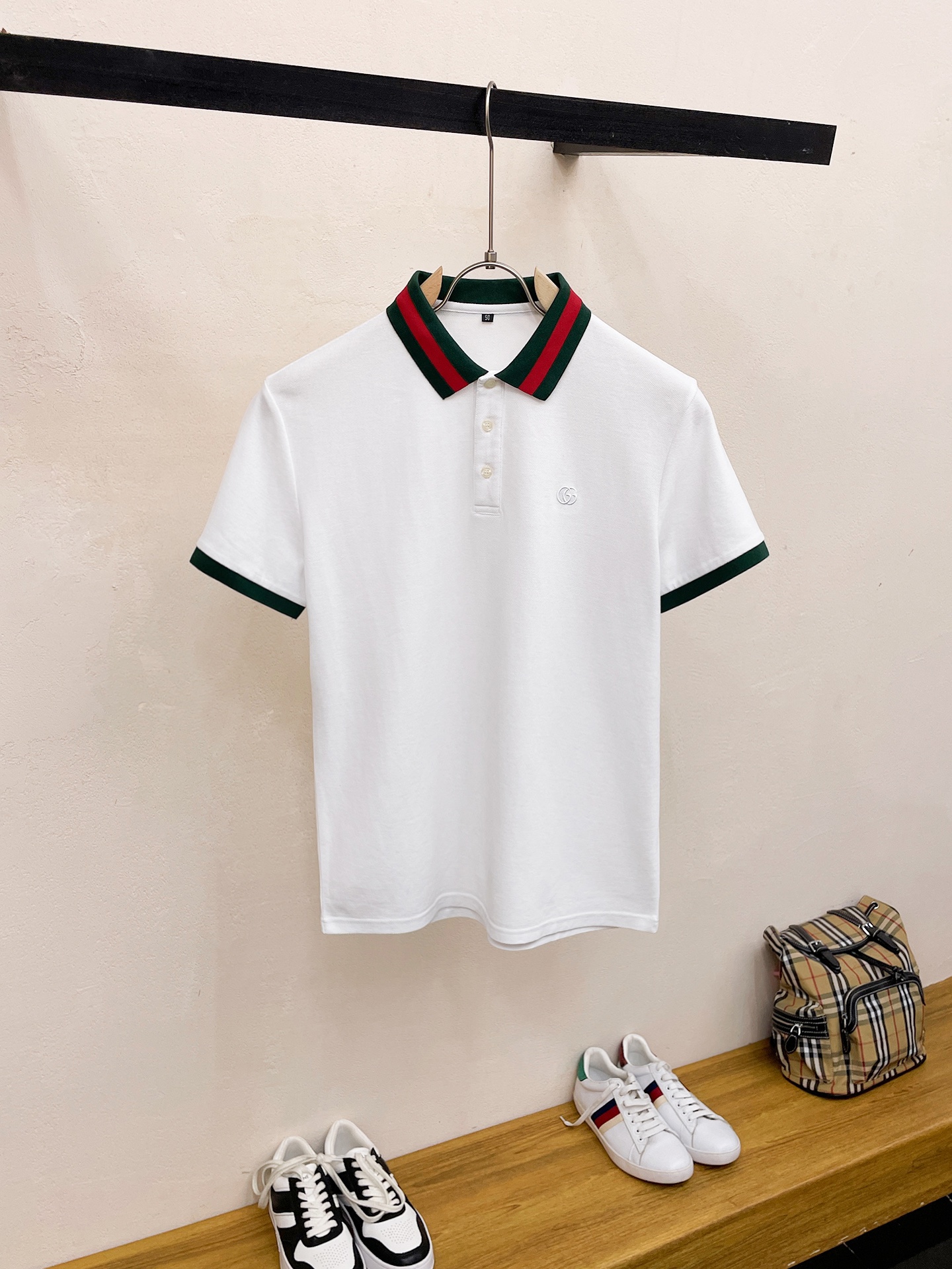 Gucci Clothing Polo Men Cotton Summer Collection Fashion