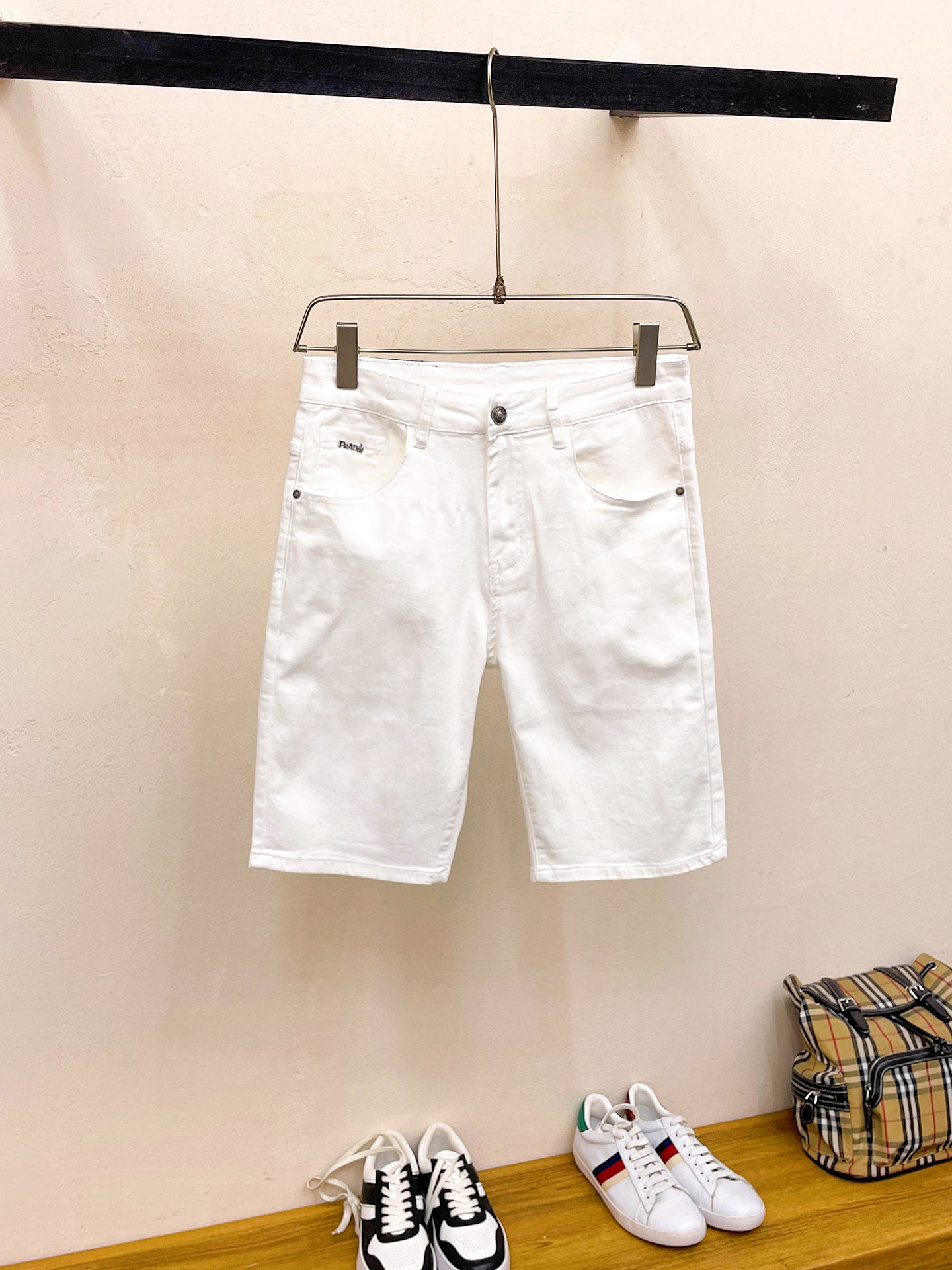 Prada Clothing Jeans Shorts Cotton Summer Collection Fashion