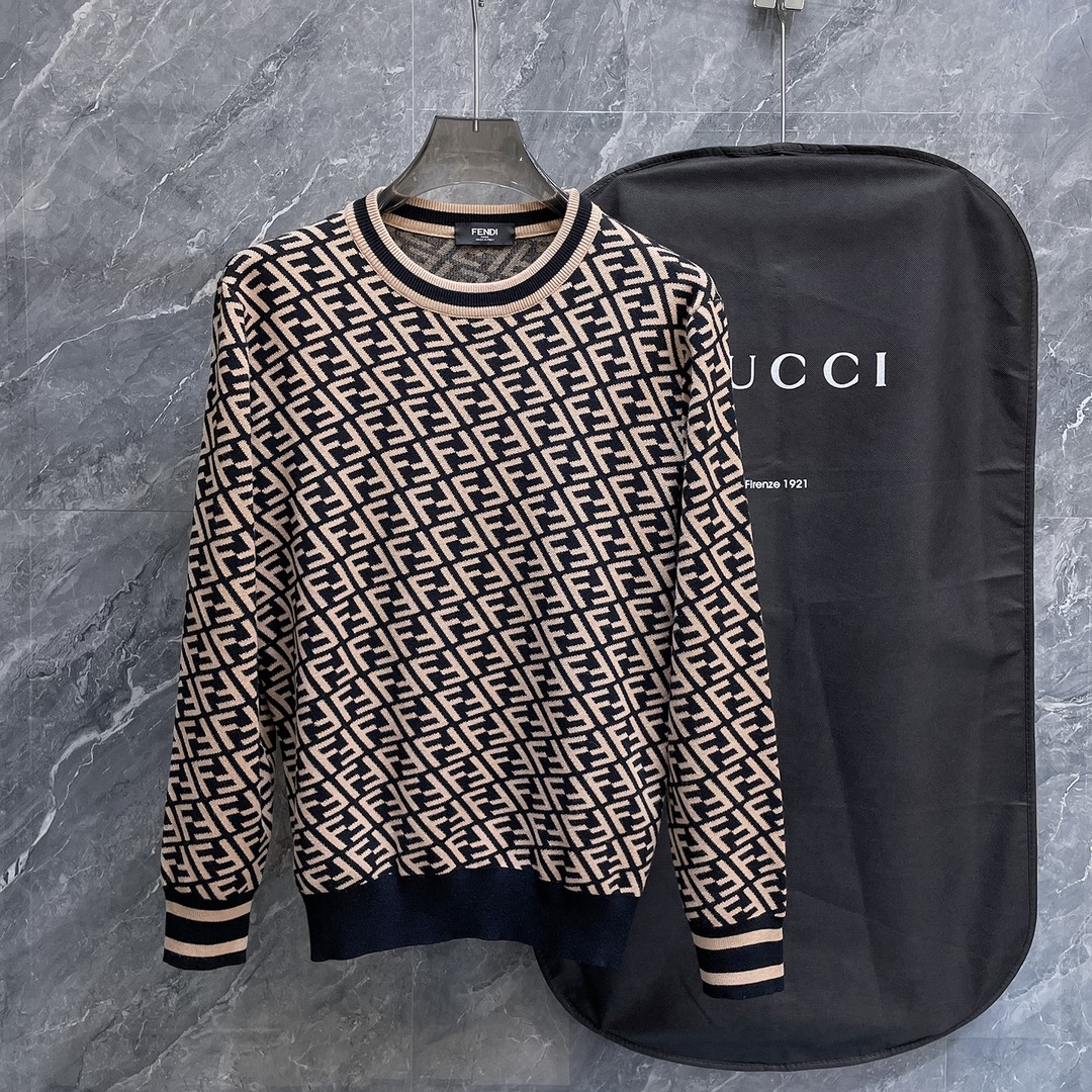 Fendi Kleding Sweatshirts Breien Wol Herfst/winter collectie