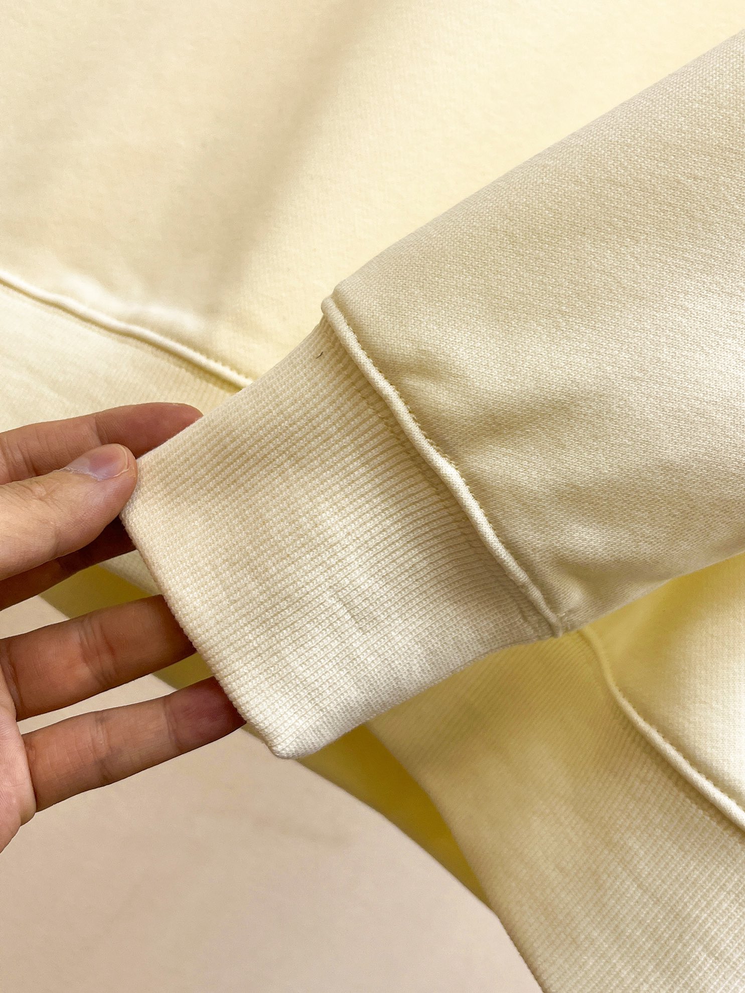 Gucci Paris Logo Embroidered Cotton Sweatshirt - Unisex, Cream White 7 i1728968740 8396 3