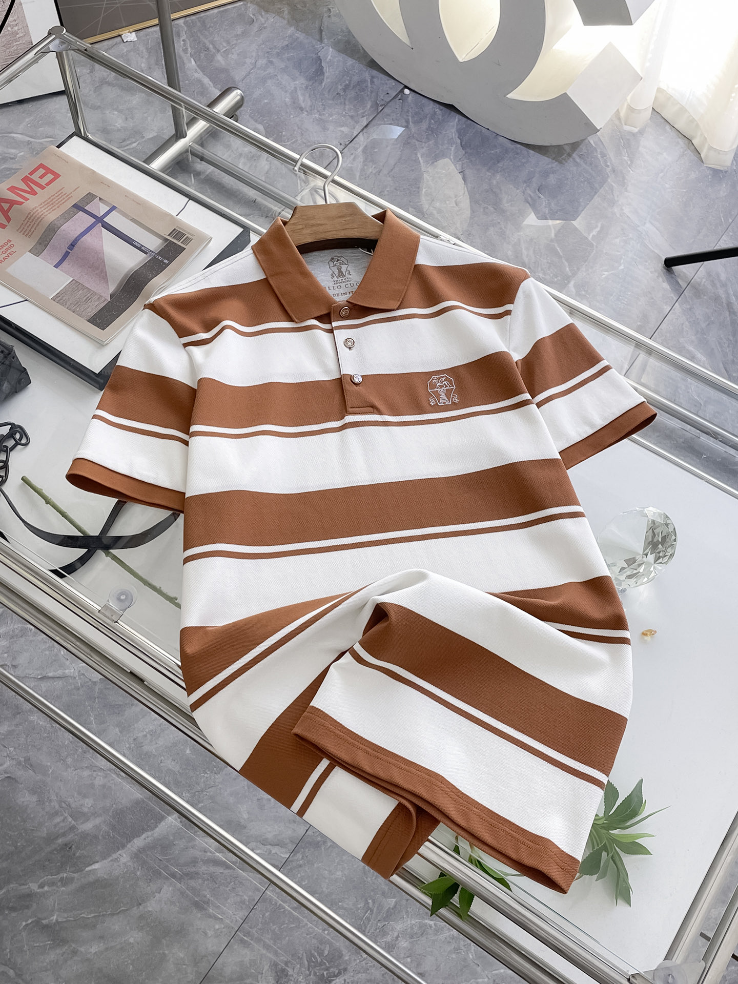 NO:121151,Bruti BC Xinjiang long lint cotton fabric soft, comfortable and breathable 2025 summer limited short-sleeved Polo series -,,T-shirt,alexander wang19860909布鲁提 bc 新疆长绒棉 面料柔软舒适透气 2025 夏季 限量款短袖Polo系列 -,,T-shirt,alexander wang,Men's clothing