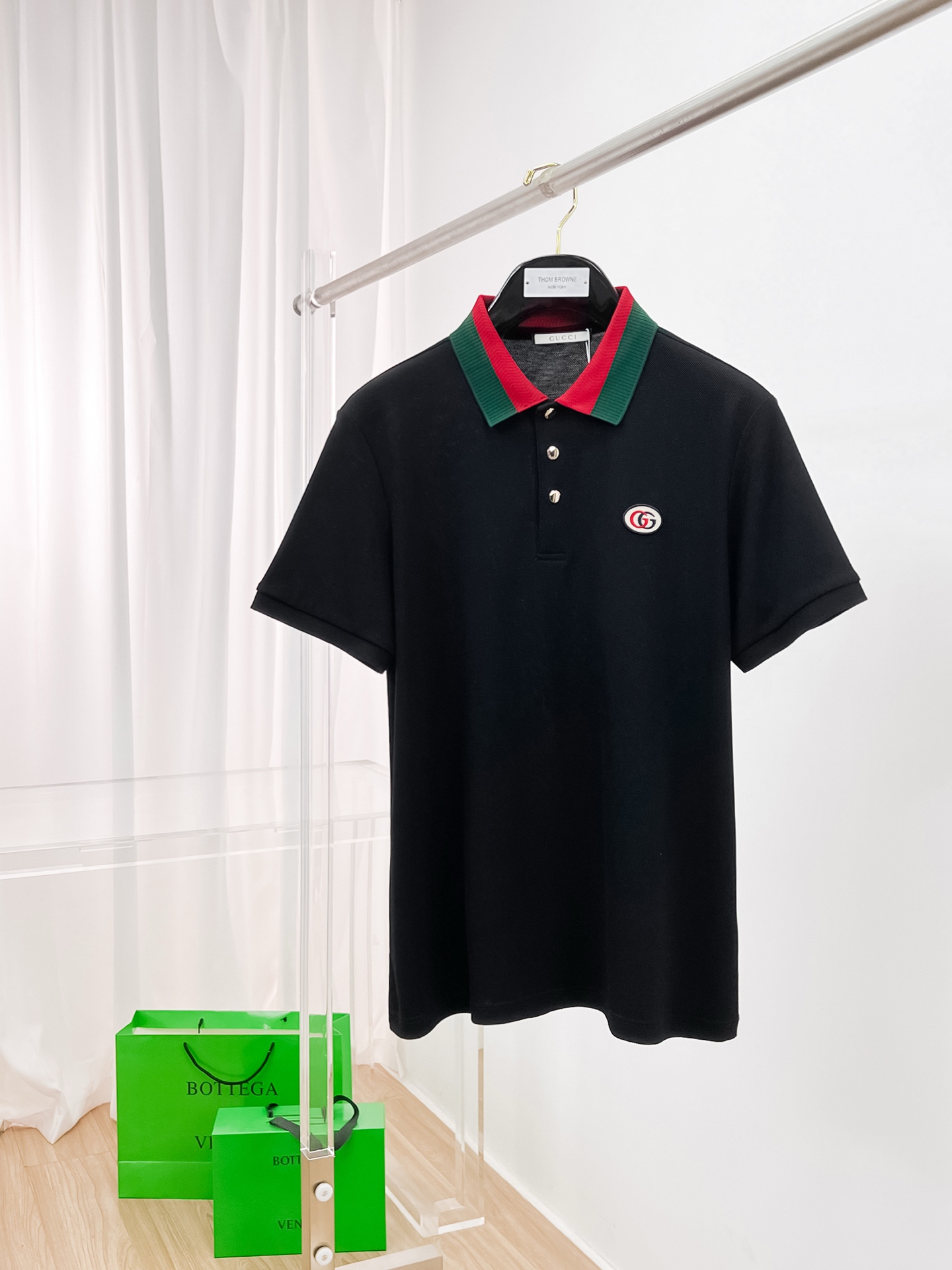 NO:126248,Gucci Xinjiang long velvet cotton fabric soft, comfortable and breathable 2025 summer limited short-sleeved Polo series -,,gucci,T-shirt,alexander wang19860909古驰 新疆长绒棉 面料柔软舒适透气 2025 夏季 限量款短袖Polo系列 -,,gucci,T-shirt,alexander wang,Men's clothing