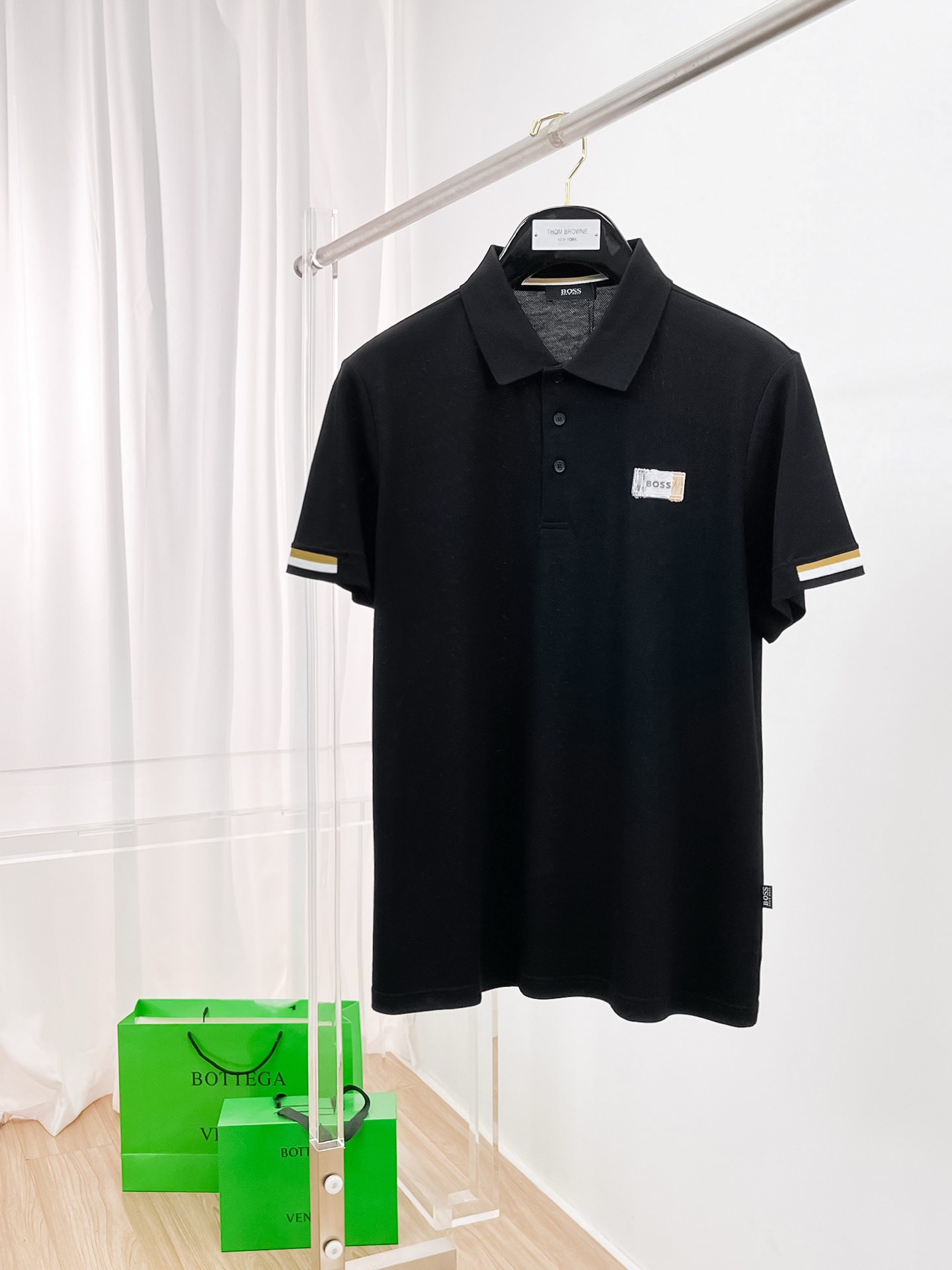 NO:126242,Boss Xinjiang long lint cotton fabric soft, comfortable and breathable 2025 summer limited short-sleeved Polo series -,,T-shirt,alexander wang19860909Boss 新疆长绒棉 面料柔软舒适透气 2025 夏季 限量款短袖Polo系列 -,,T-shirt,alexander wang,Men's clothing