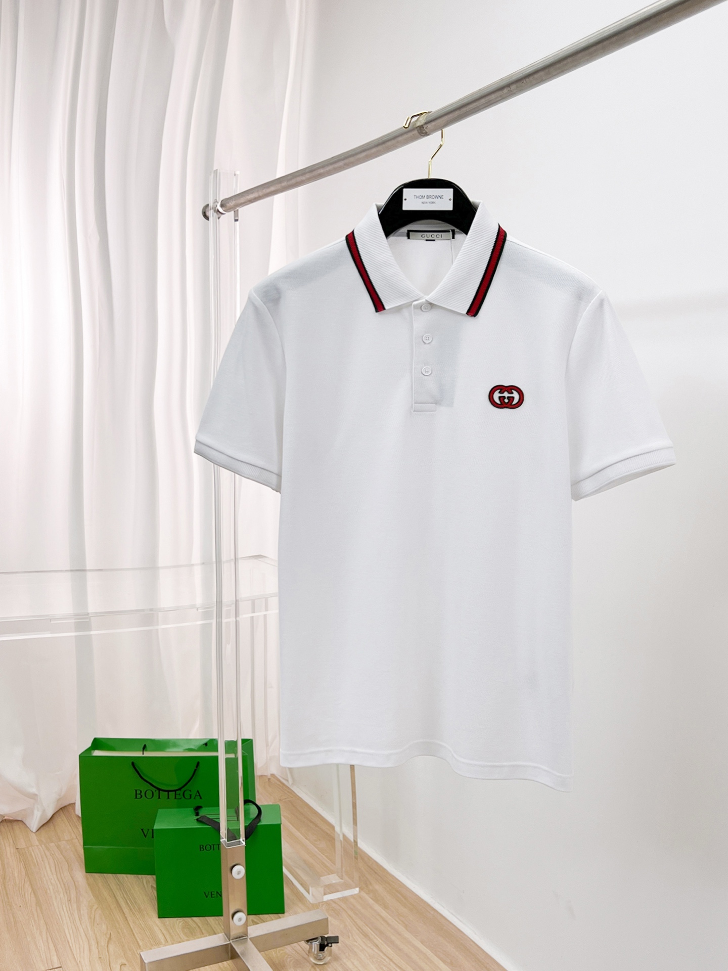 NO:123008,Gucci Xinjiang long velvet cotton fabric soft, comfortable and breathable 2025 summer limited short-sleeved Polo series -,,gucci,T-shirt,alexander wang19860909古驰 新疆长绒棉 面料柔软舒适透气 2025 夏季 限量款短袖Polo系列 -,,gucci,T-shirt,alexander wang,Men's clothing