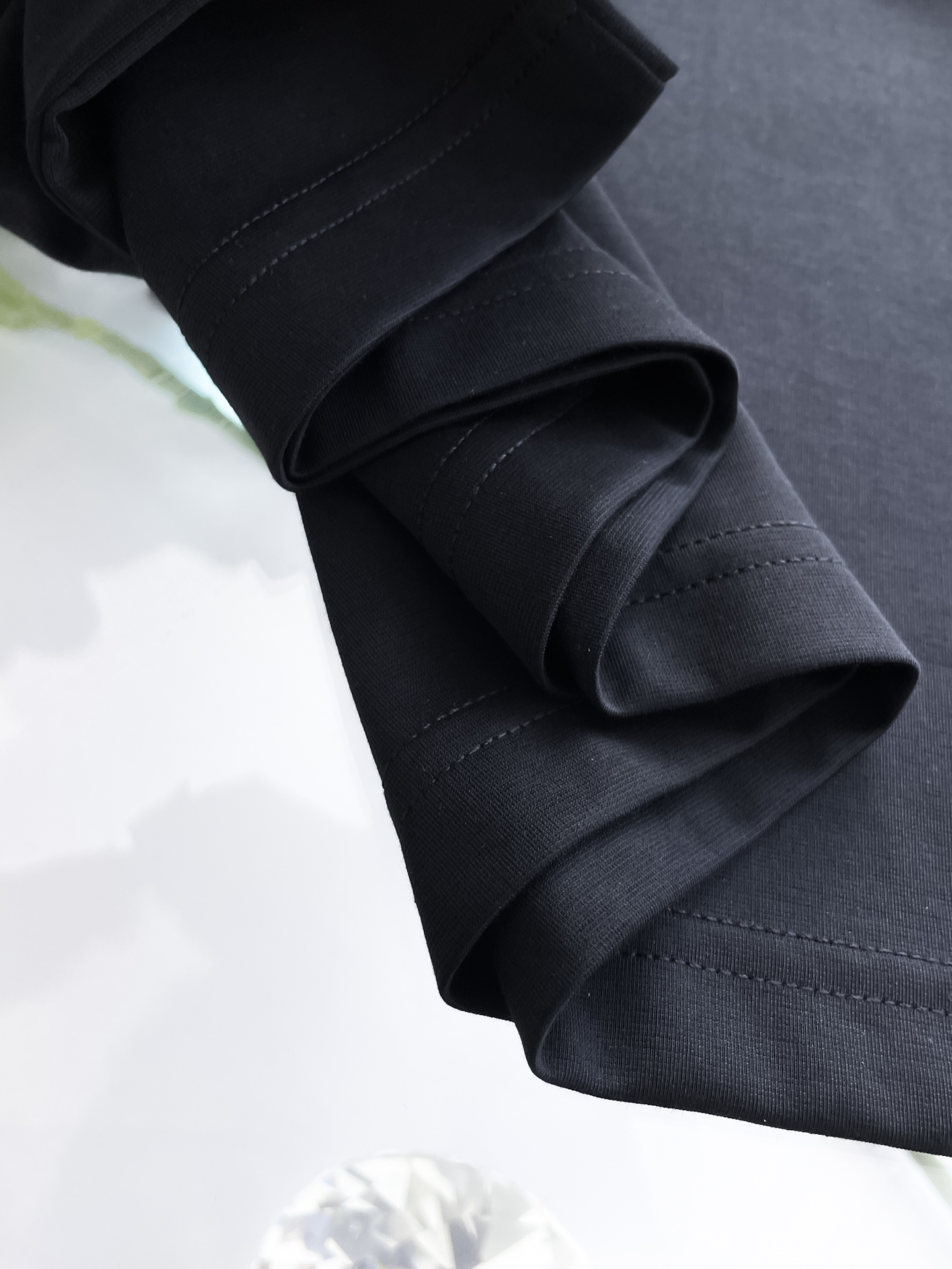 普拉达 高级定制 平纹面料柔软舒适透气2025 夏季 限量款短袖Polo系列𝗦𝗜𝗭𝗘：𝗠-3xl