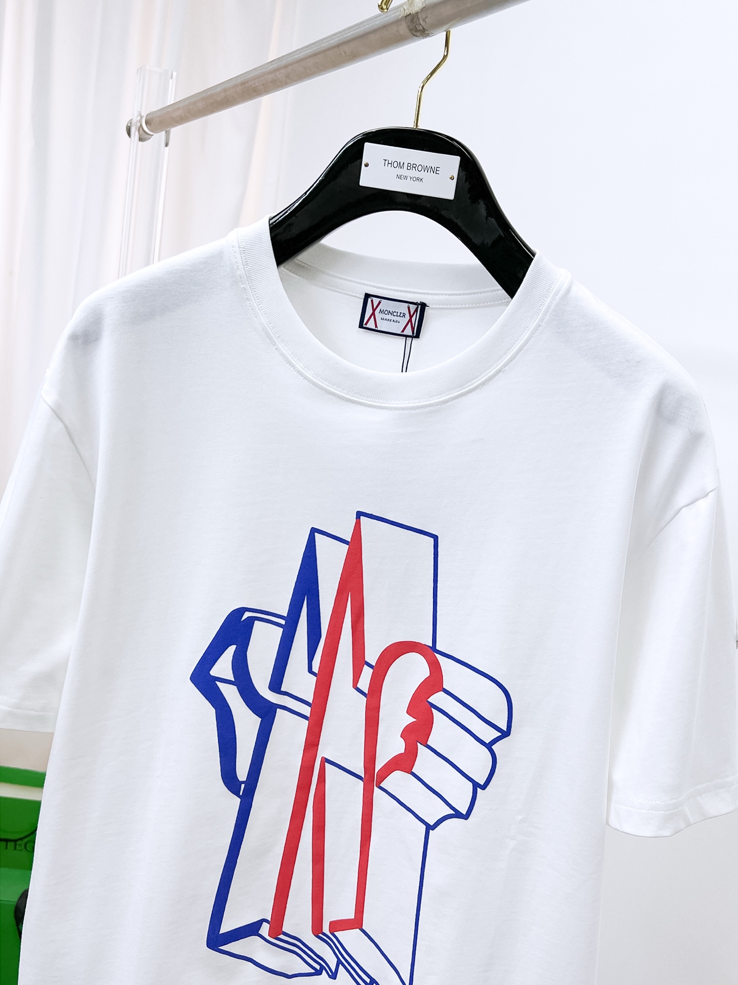 ss蒙口纯棉最新面料（最高版本）经典标识图案logo时尚简约潮流短袖，最顶级的品质专柜原单短袖，顶级制作