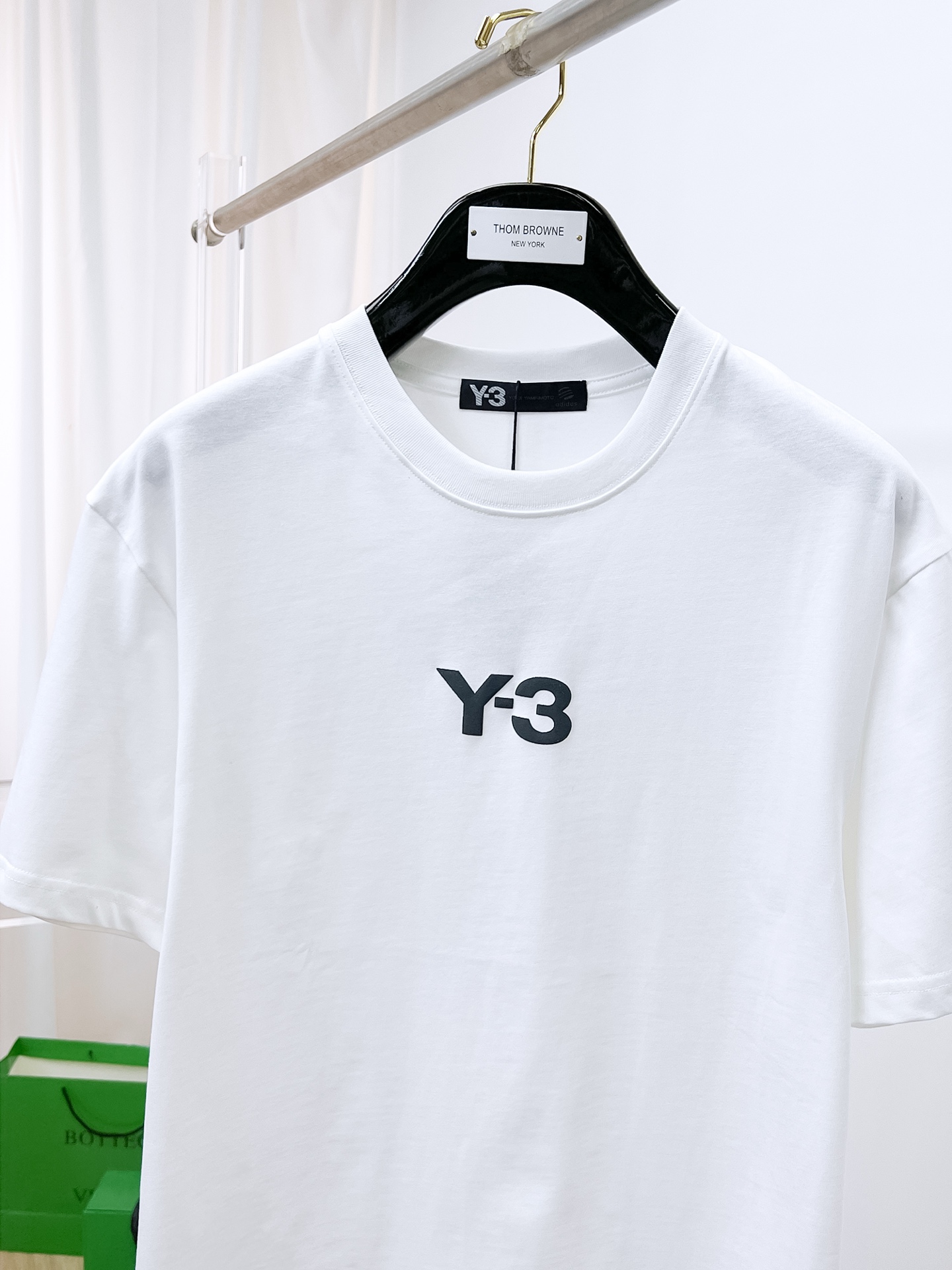 ssY3纯棉最新面料（最高版本）经典标识图案logo时尚简约潮流短袖，最顶级的品质专柜原单短袖，顶级制作