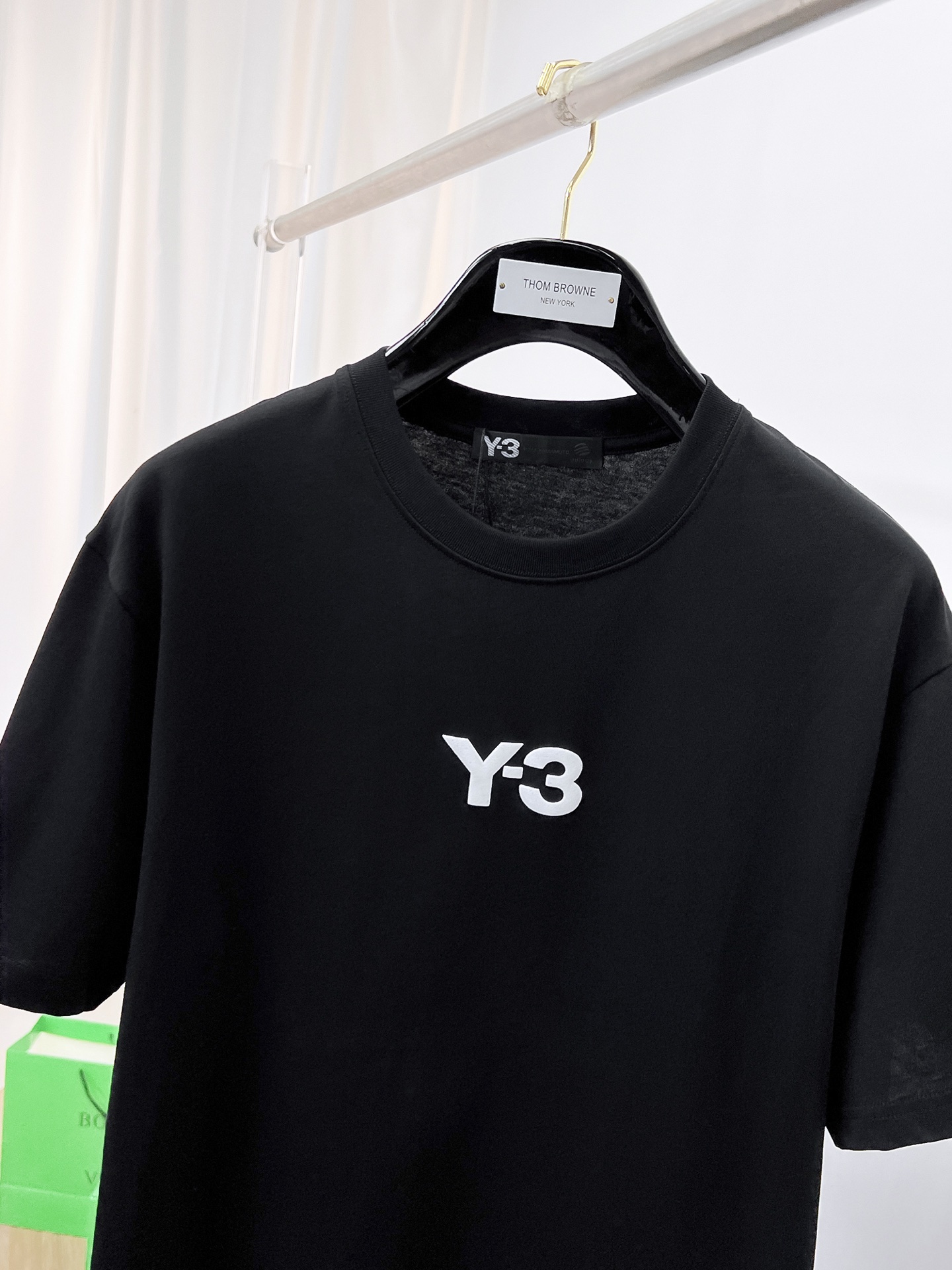 ssY3纯棉最新面料（最高版本）经典标识图案logo时尚简约潮流短袖，最顶级的品质专柜原单短袖，顶级制作